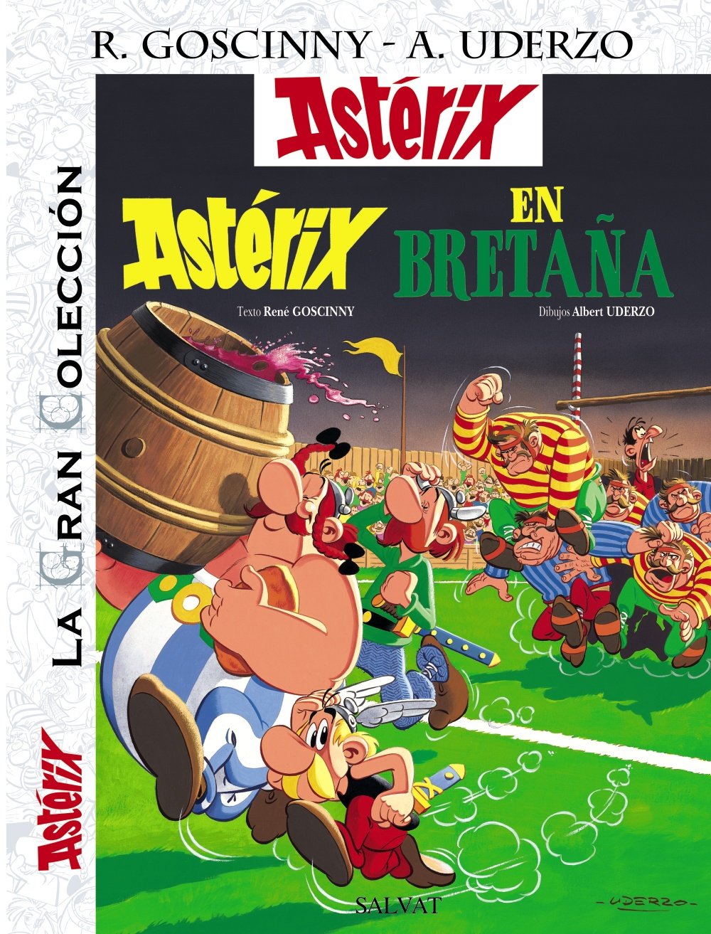 jaquette album Asterix en Bretana / Asterix in Britain