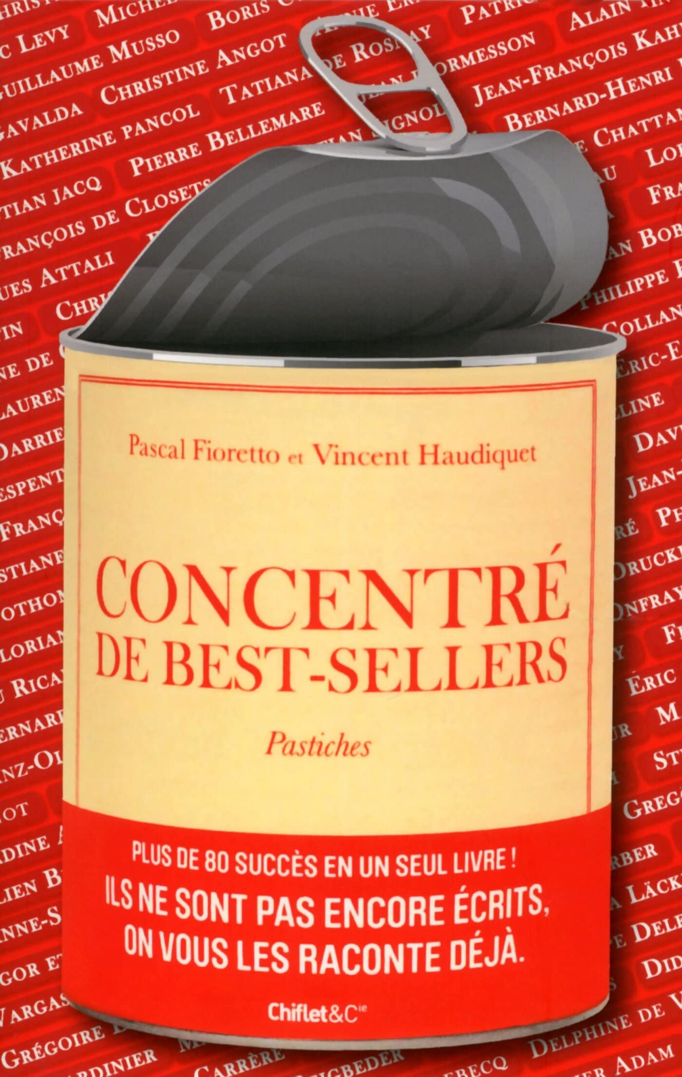 jaquette album Concentré de best-sellers - Pastiches