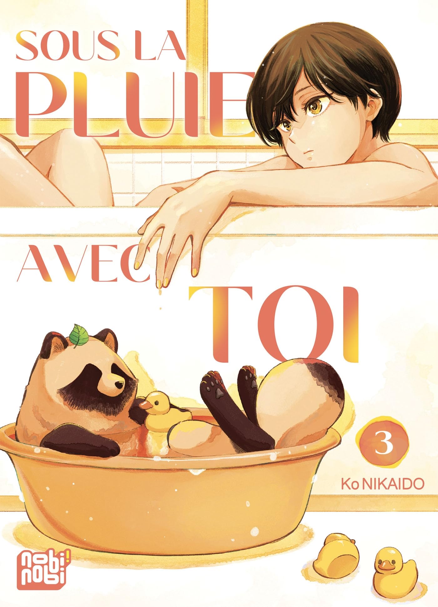 jaquette album Sous la pluie avec toi T03