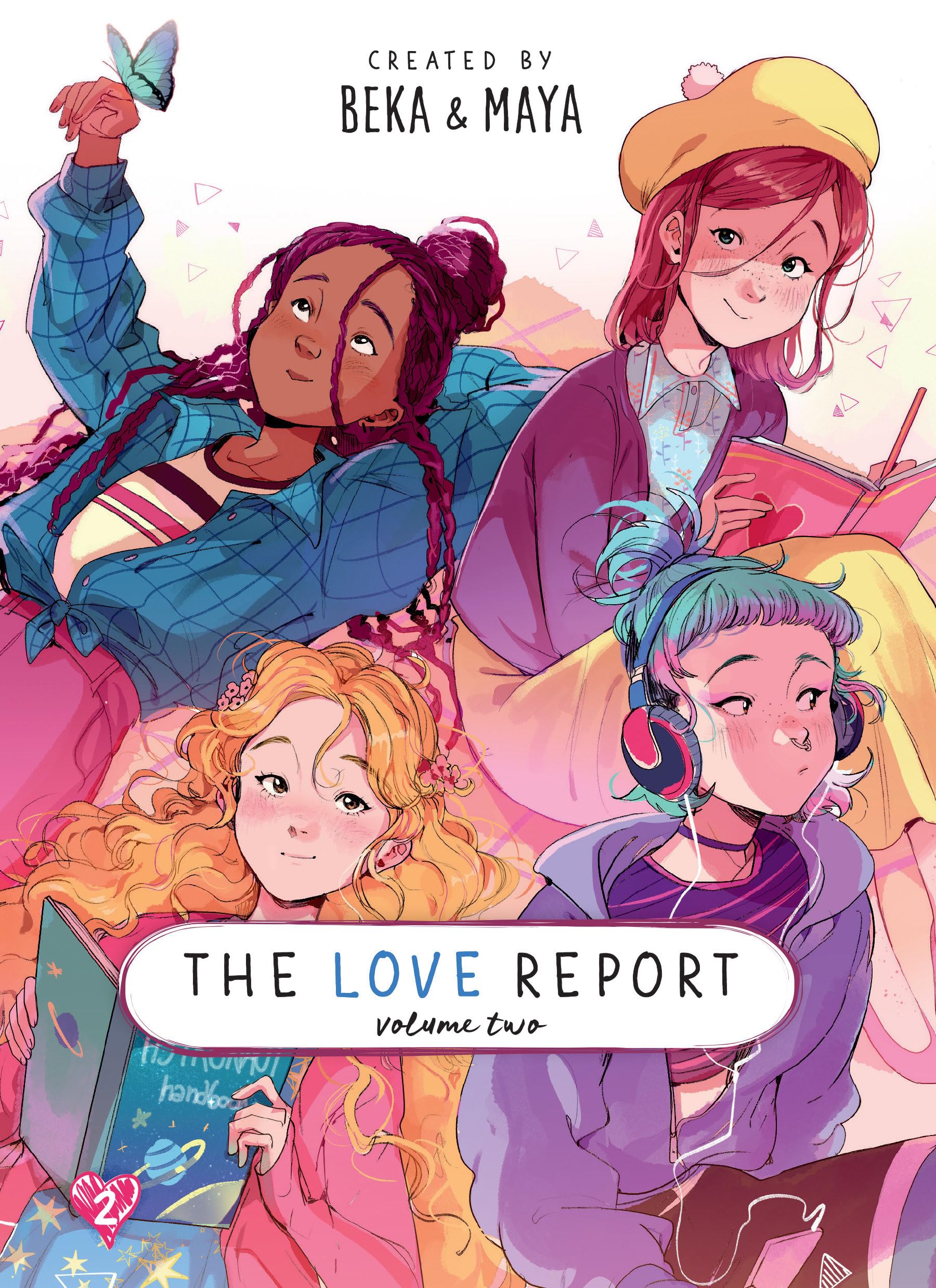 jaquette album The Love Report Volume 2