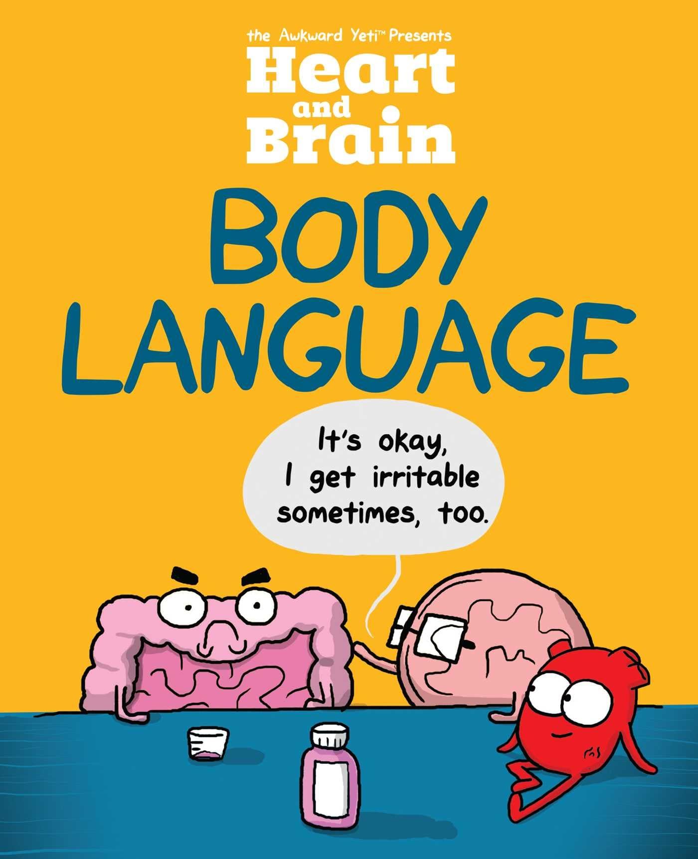 jaquette livre Heart and Brain: Body Language: An Awkward Yeti Collection (Volume 3)