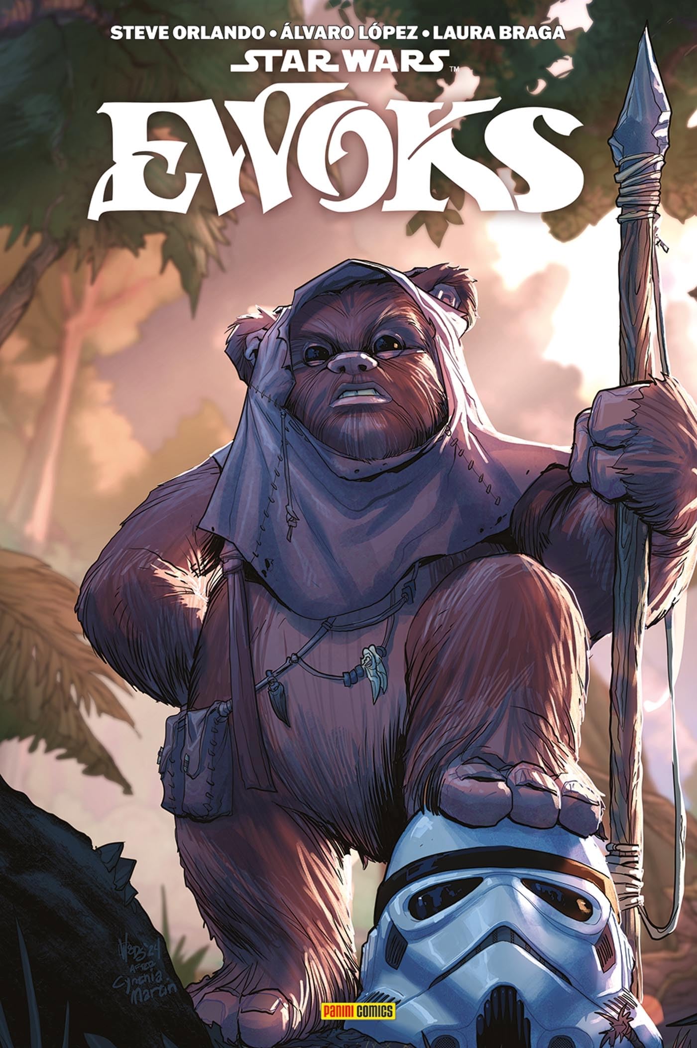jaquette album Star Wars - Ewoks
