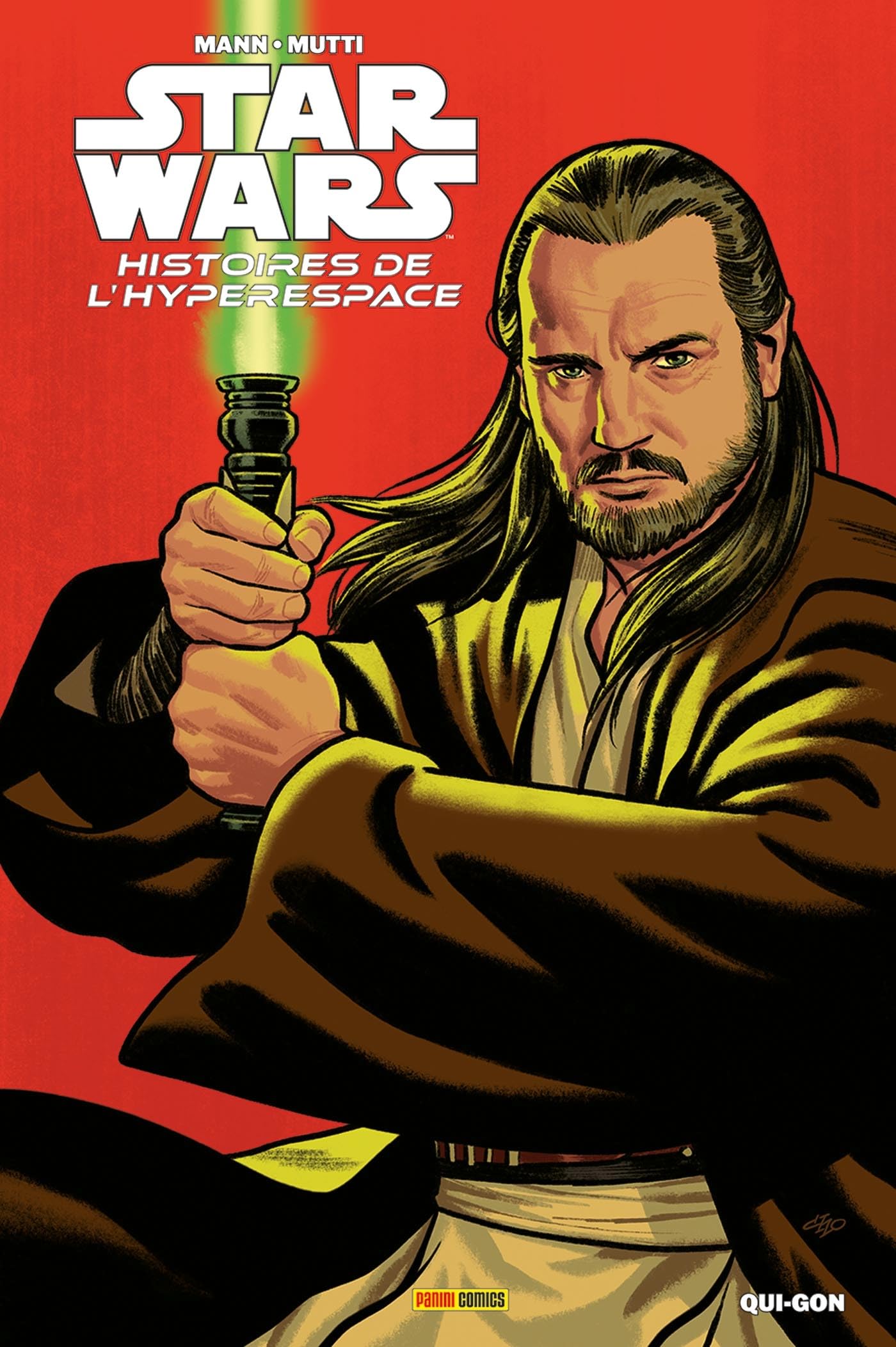 jaquette album Star Wars - Histoires de l'Hyperspace : Qui Gon