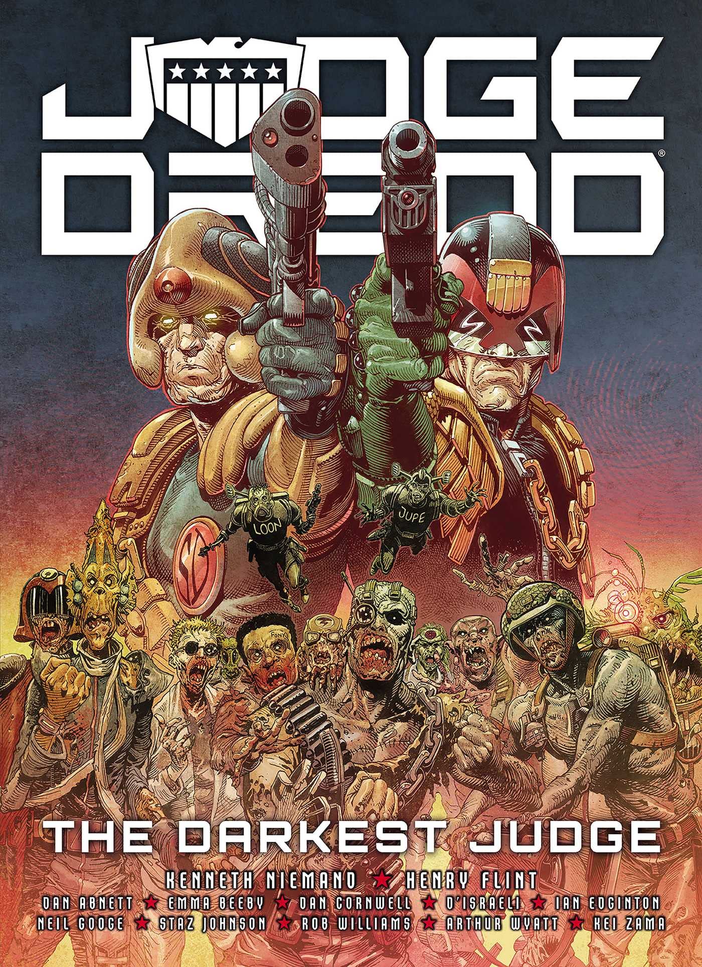 jaquette album Judge Dredd: The Darkest Judge