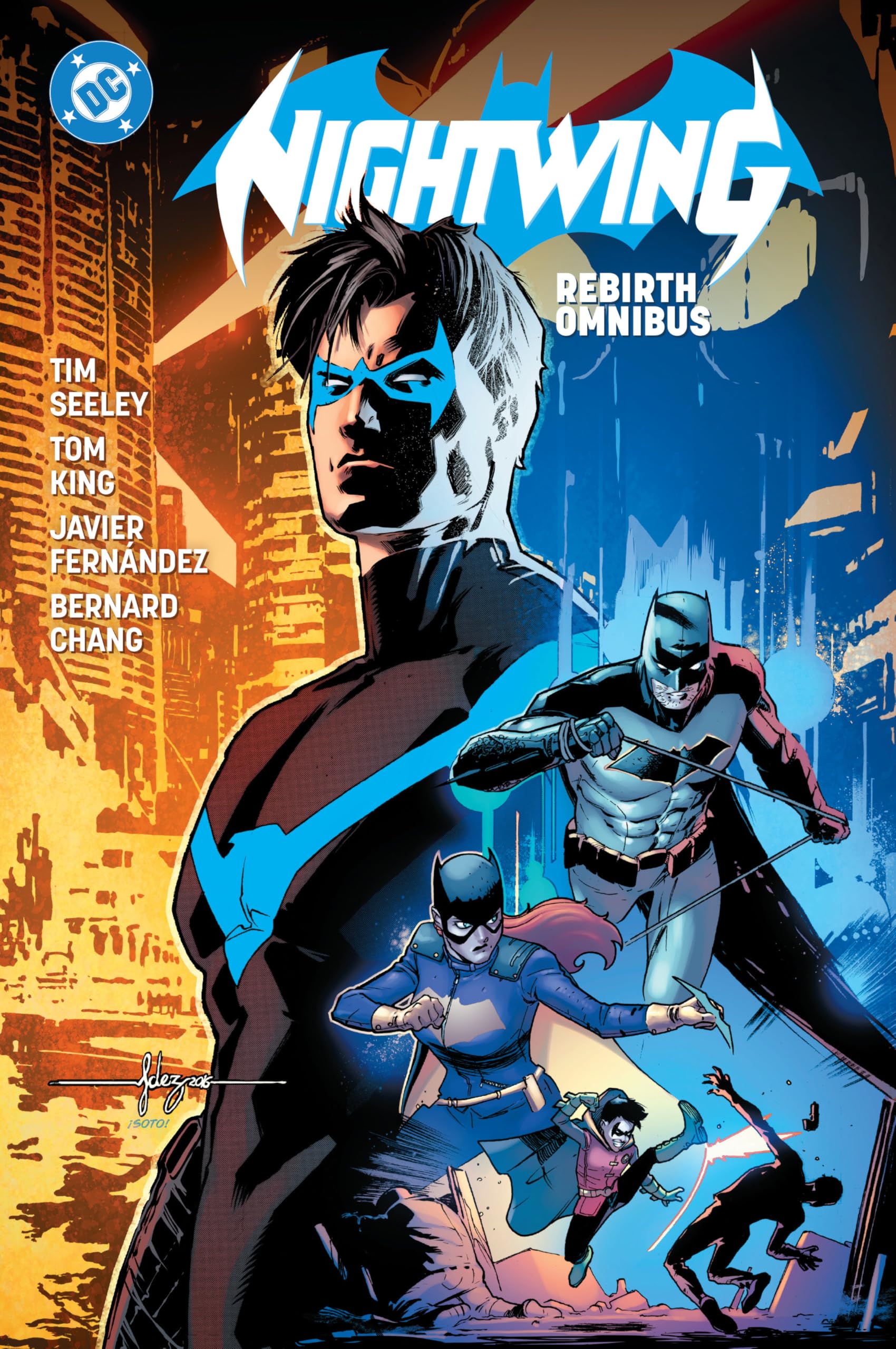 jaquette album Nightwing: Rebirth Omnibus