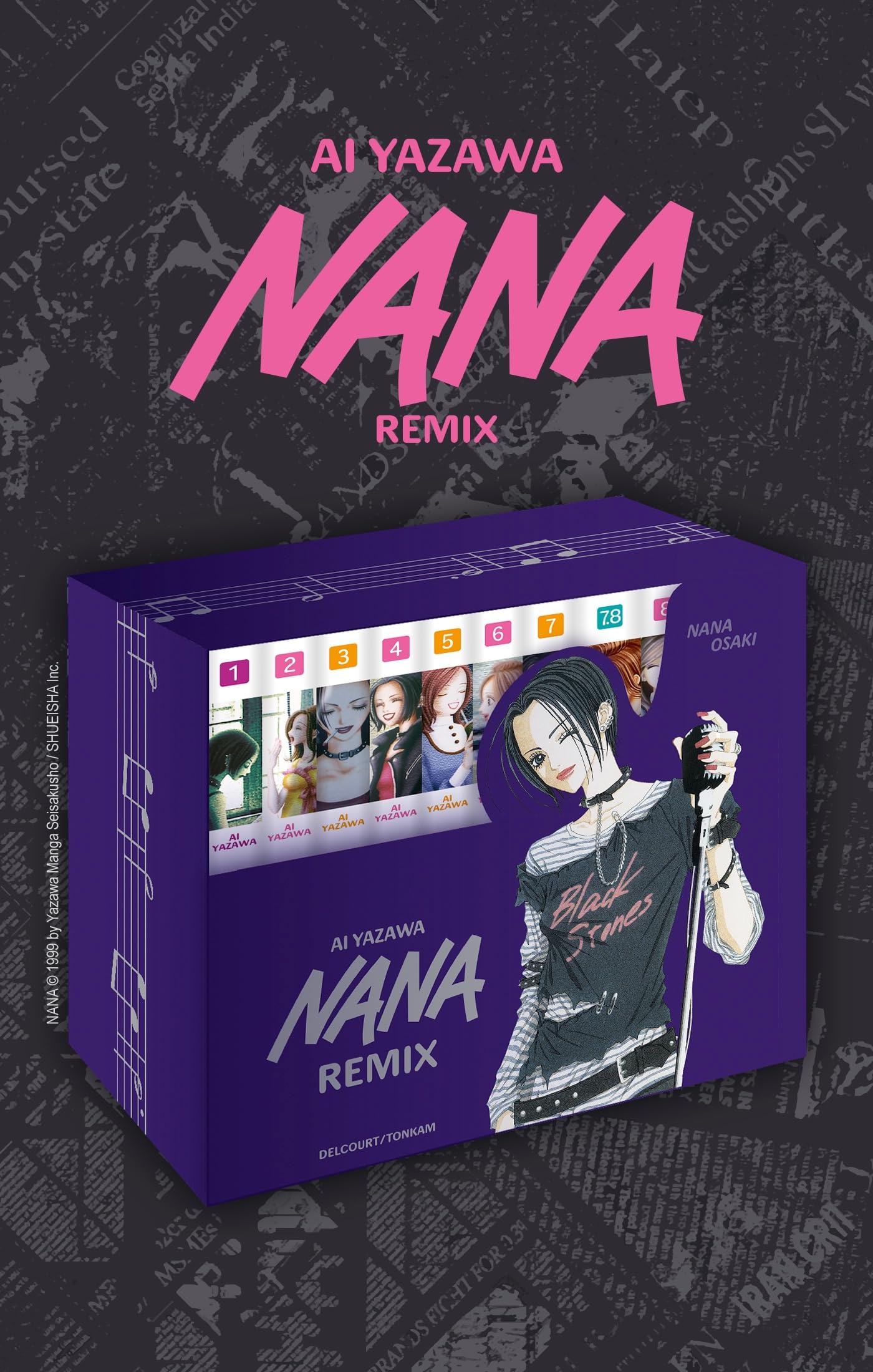 jaquette album Nana Remix - Coffret T01 à T10