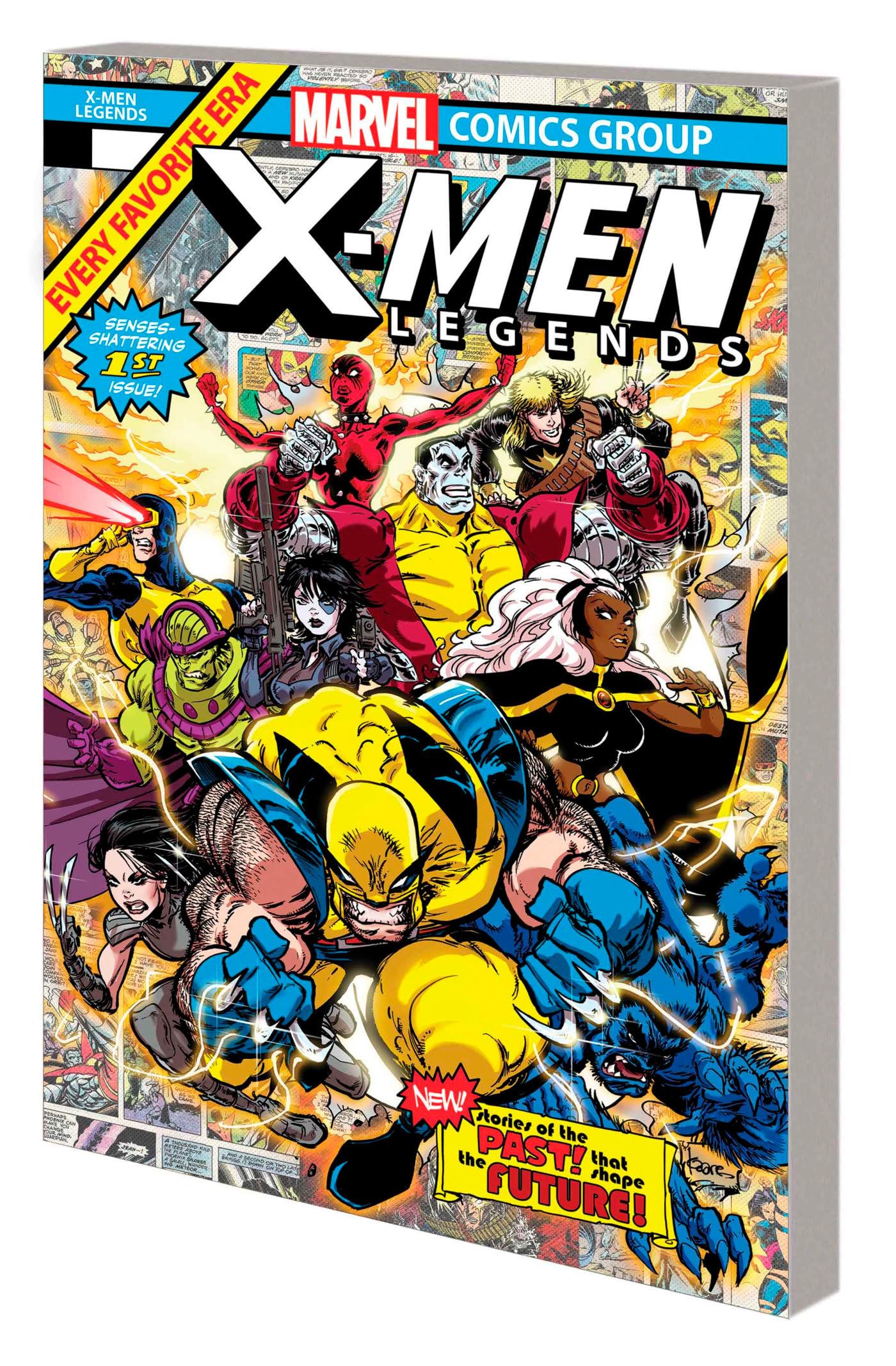 jaquette album X-Men Legends