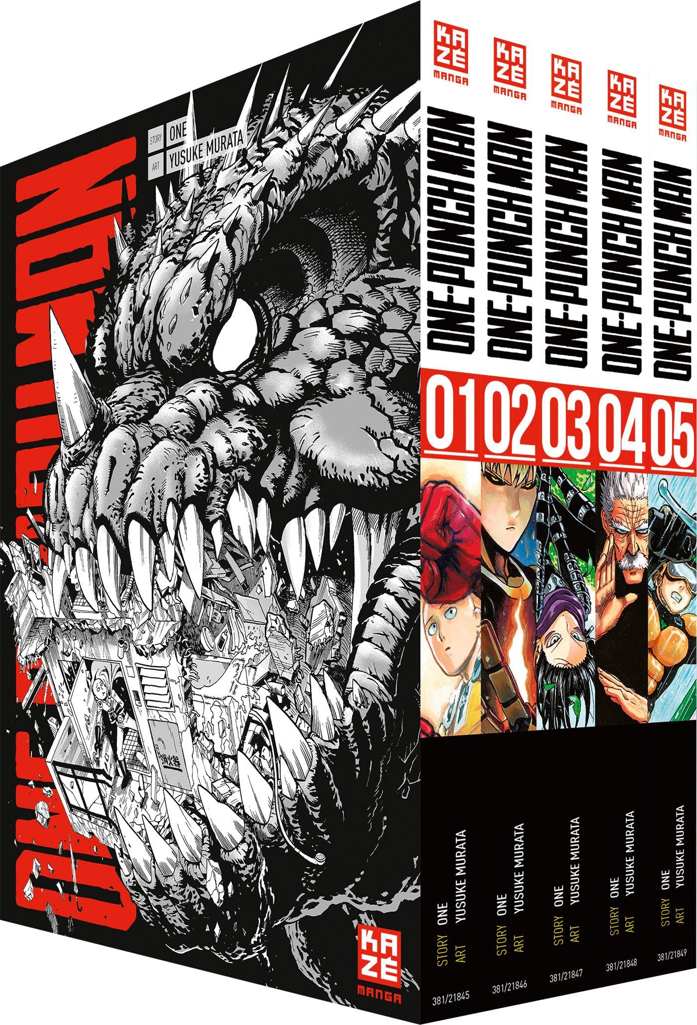 jaquette album ONE-PUNCH MAN - Box mit Band 1-5 -limitiert- (German)