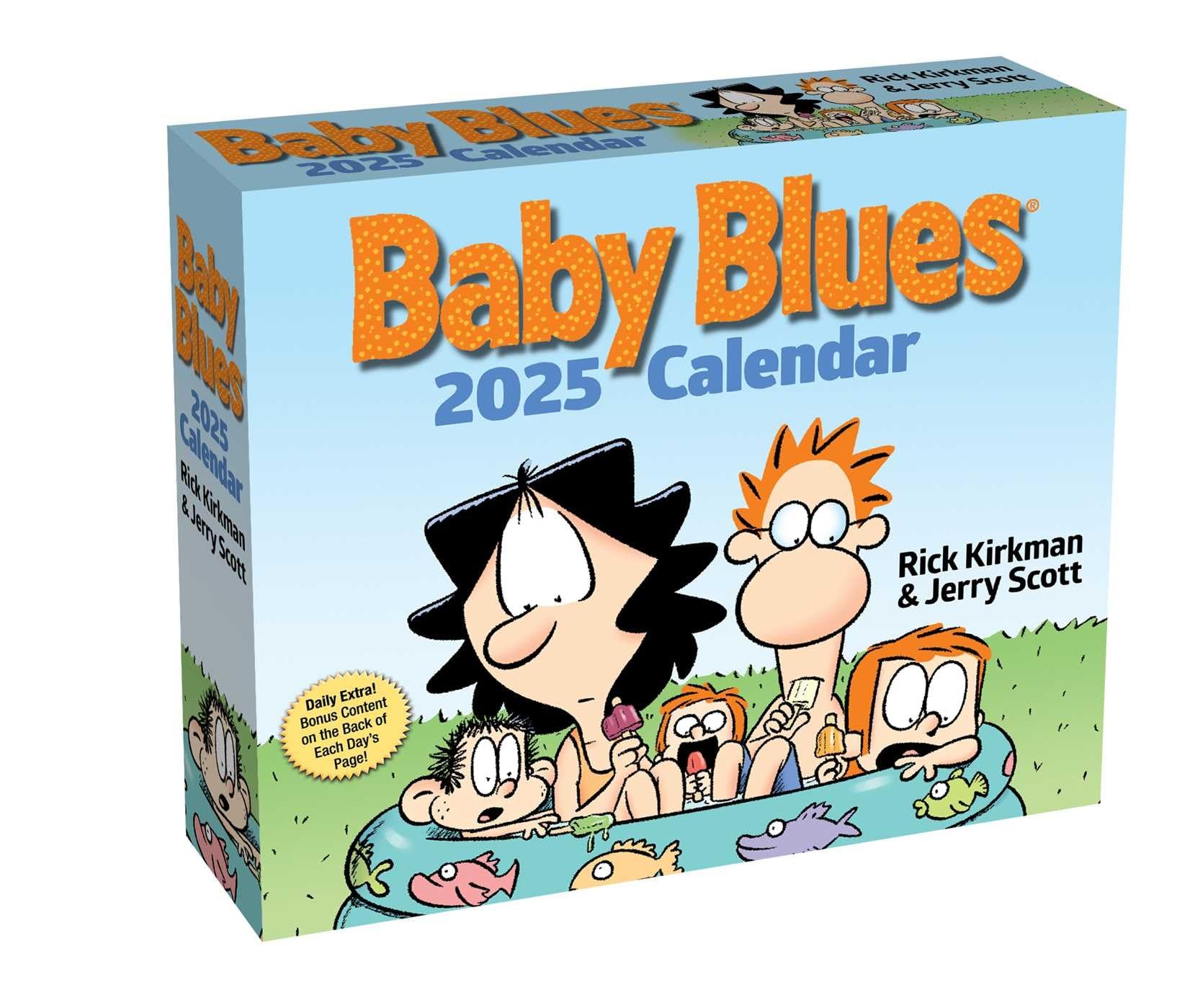 jaquette album Baby Blues 2025 Day-to-Day Calendar