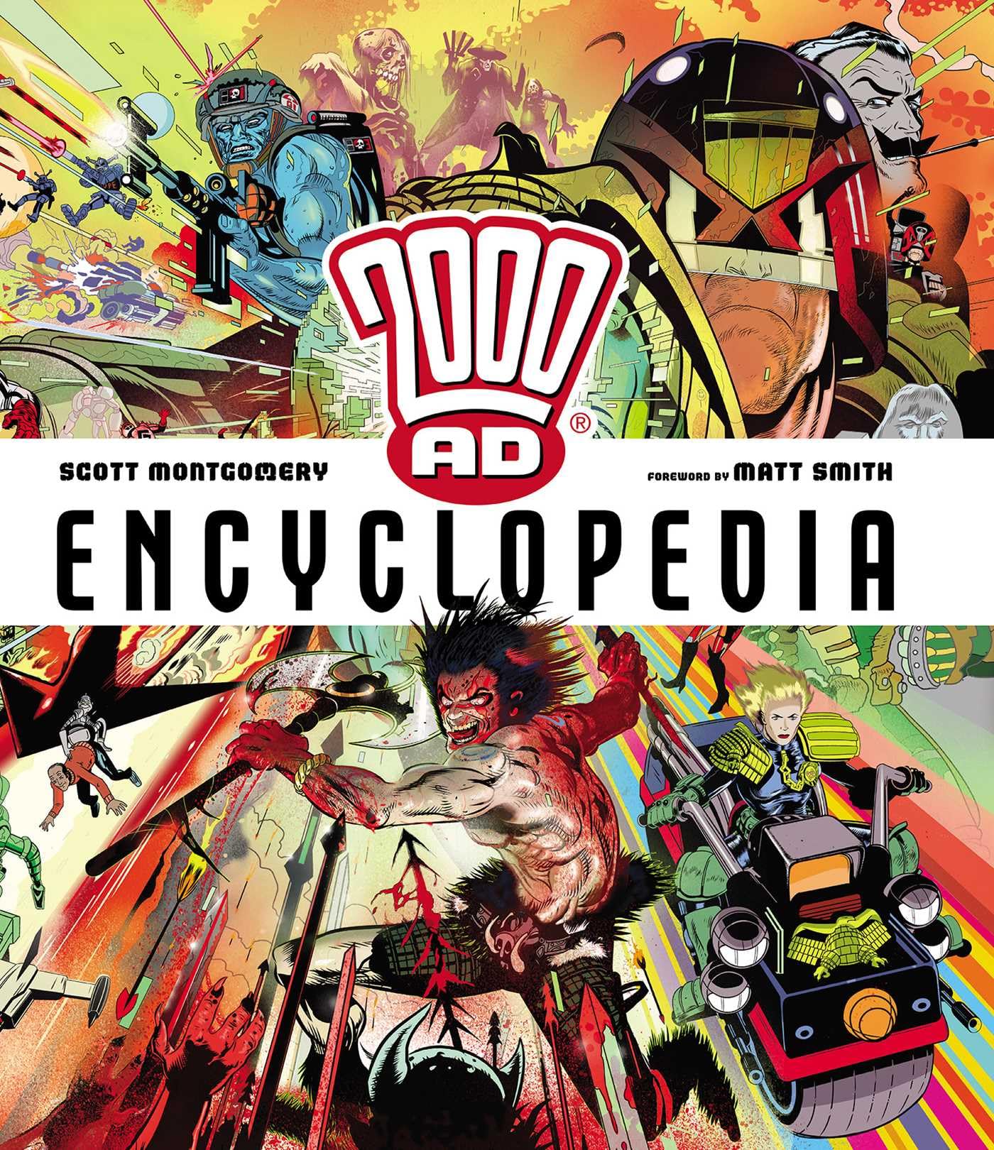 jaquette album 2000 AD Encyclopedia