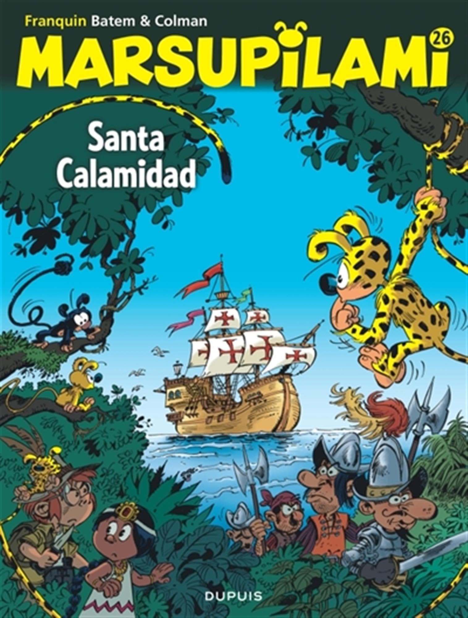 jaquette album Marsupilami - Tome 26 - Santa Calamidad