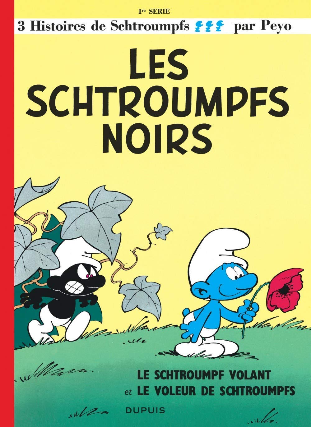 jaquette album Les Schtroumpfs noirs, tome 1