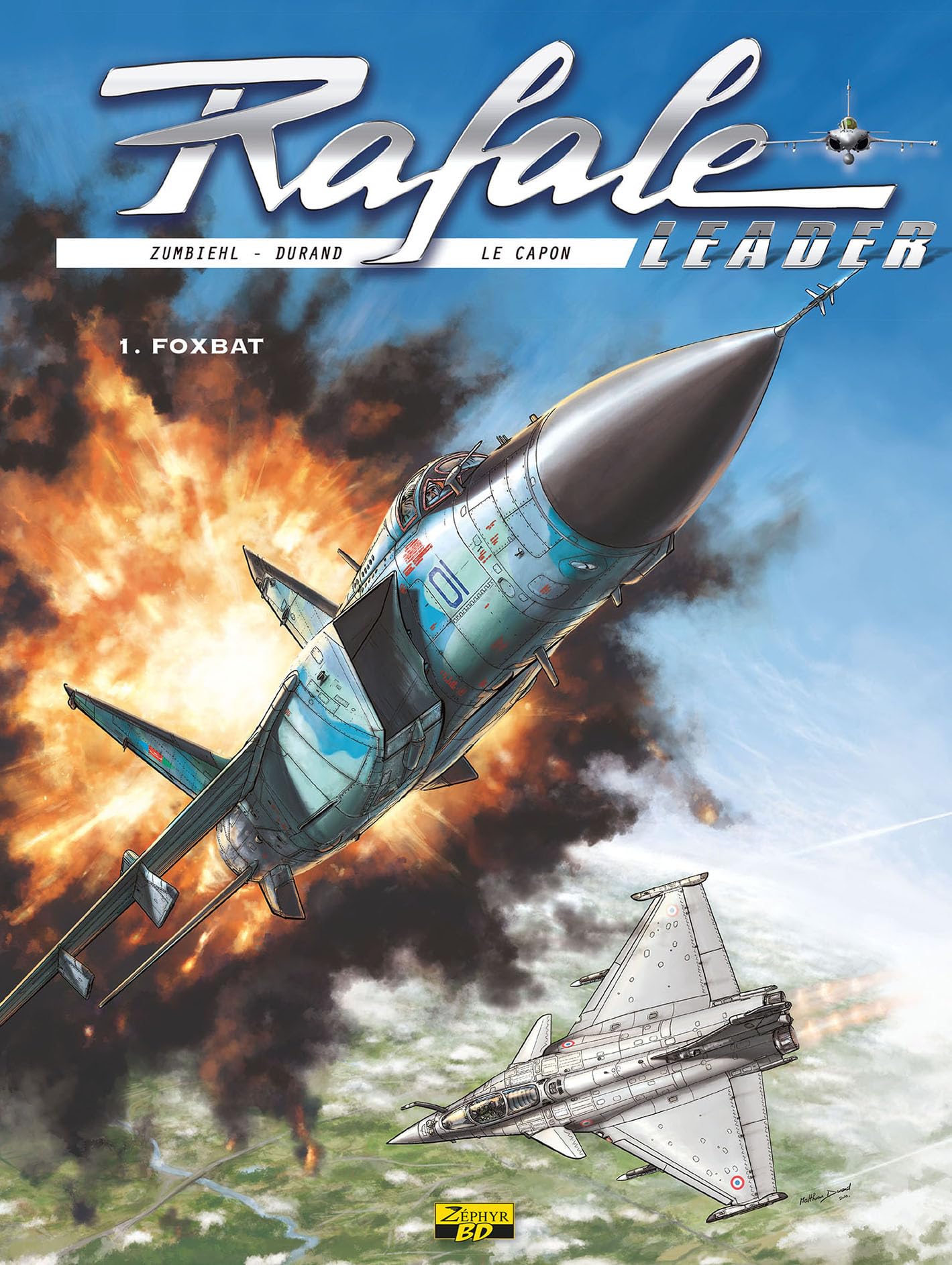 jaquette album Rafale Leader - Tome 1 - Foxbat