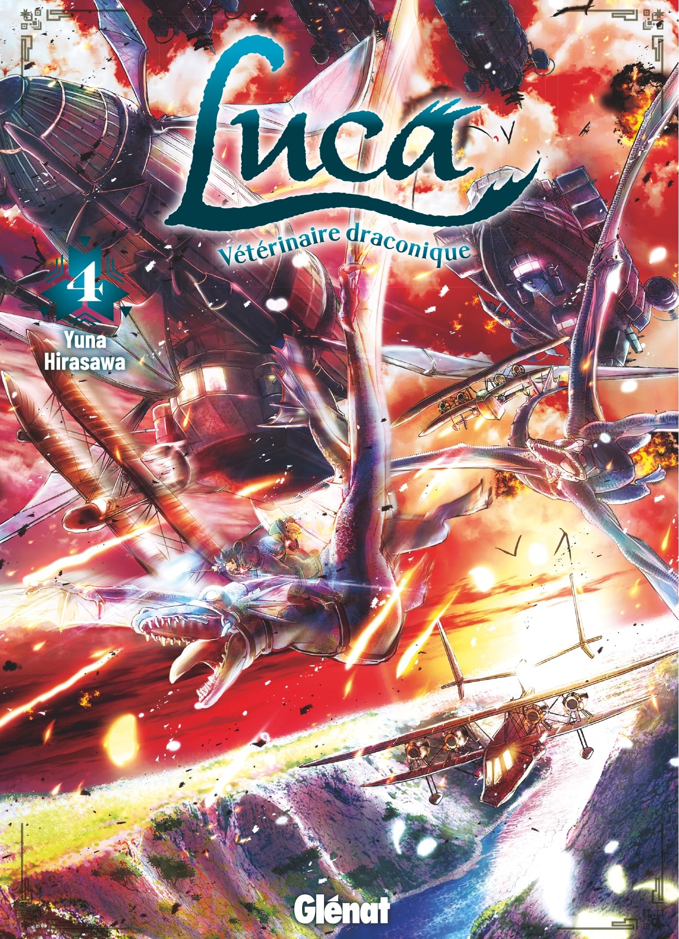 jaquette album Luca, vétérinaire draconique - Tome 04
