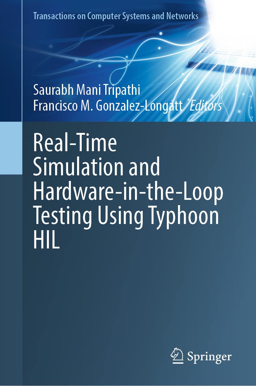 jaquette livre Real-time Simulation & Hardware-in-the-loop Testing Using Typhoon Hil