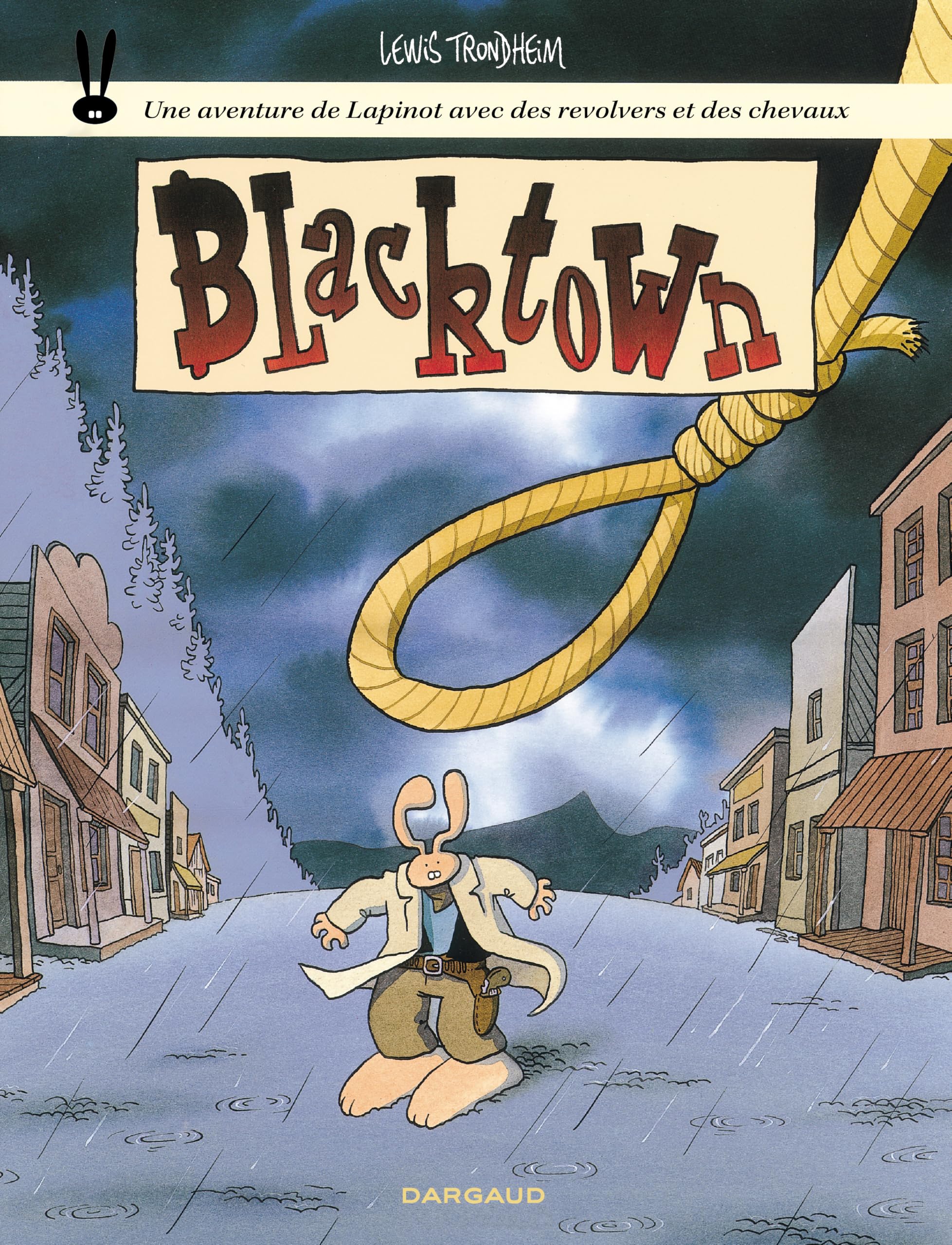 jaquette album Les aventures de Lapinot - Tome 1 - Blacktown
