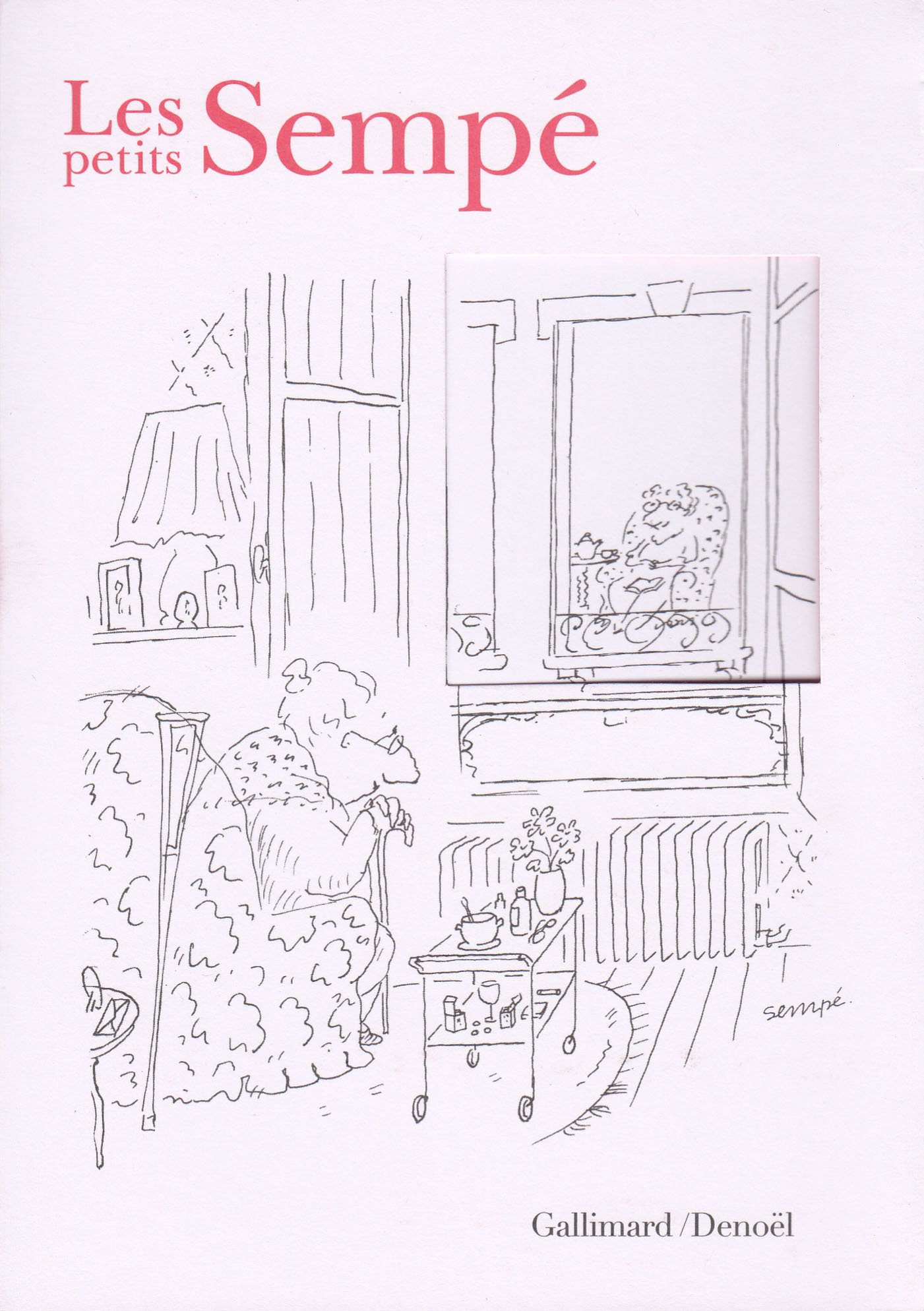 jaquette album Les petits Sempé: 4. La jeune fille et la vieille