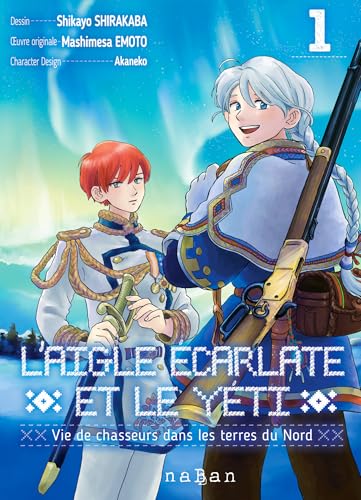 jaquette album Aigle écarlate et le Yéti - Vie de chasseurs dans les terres du Nord (L') - Tome 1
