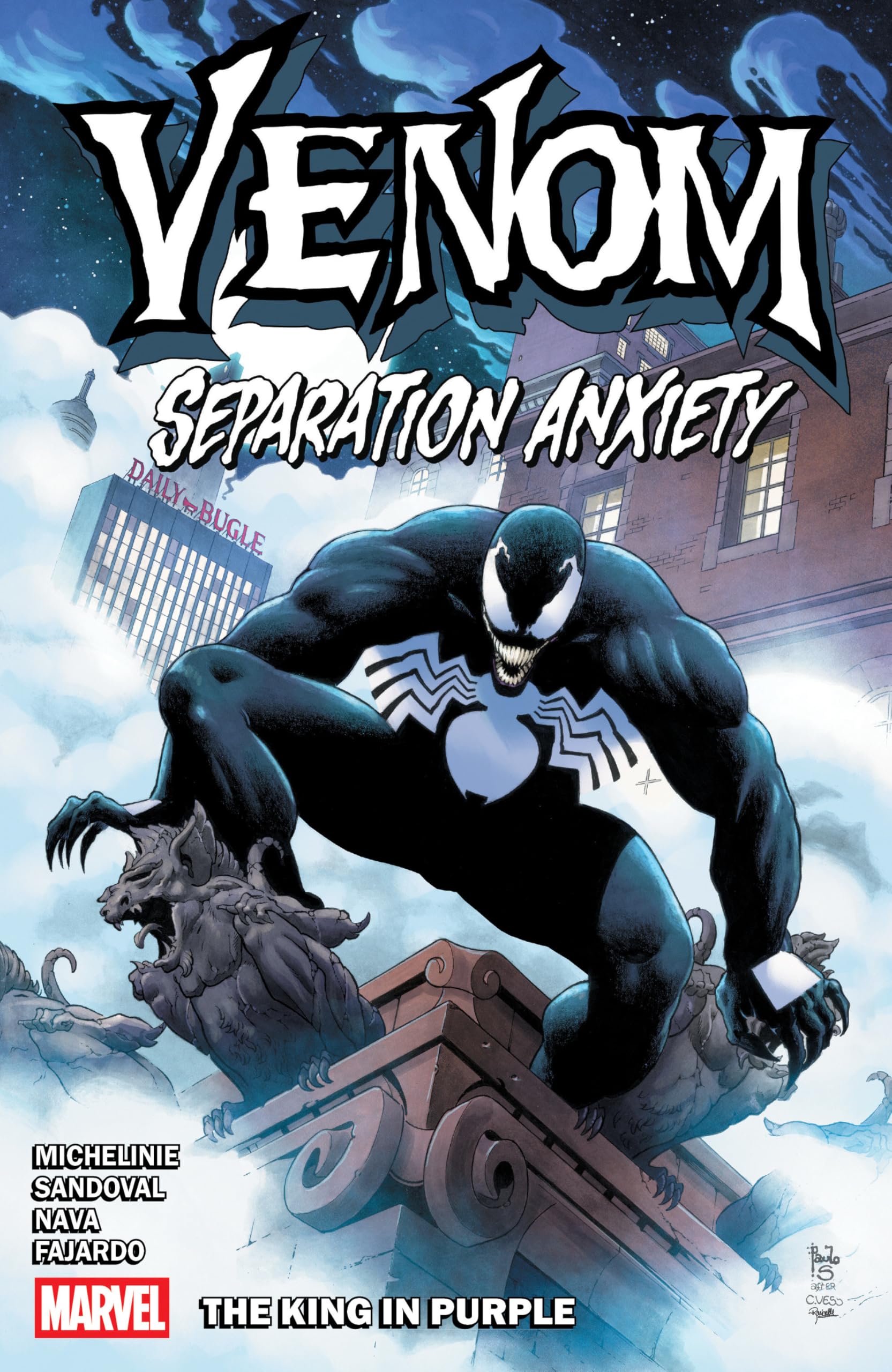 jaquette album VENOM: SEPARATION ANXIETY - THE KING IN PURPLE