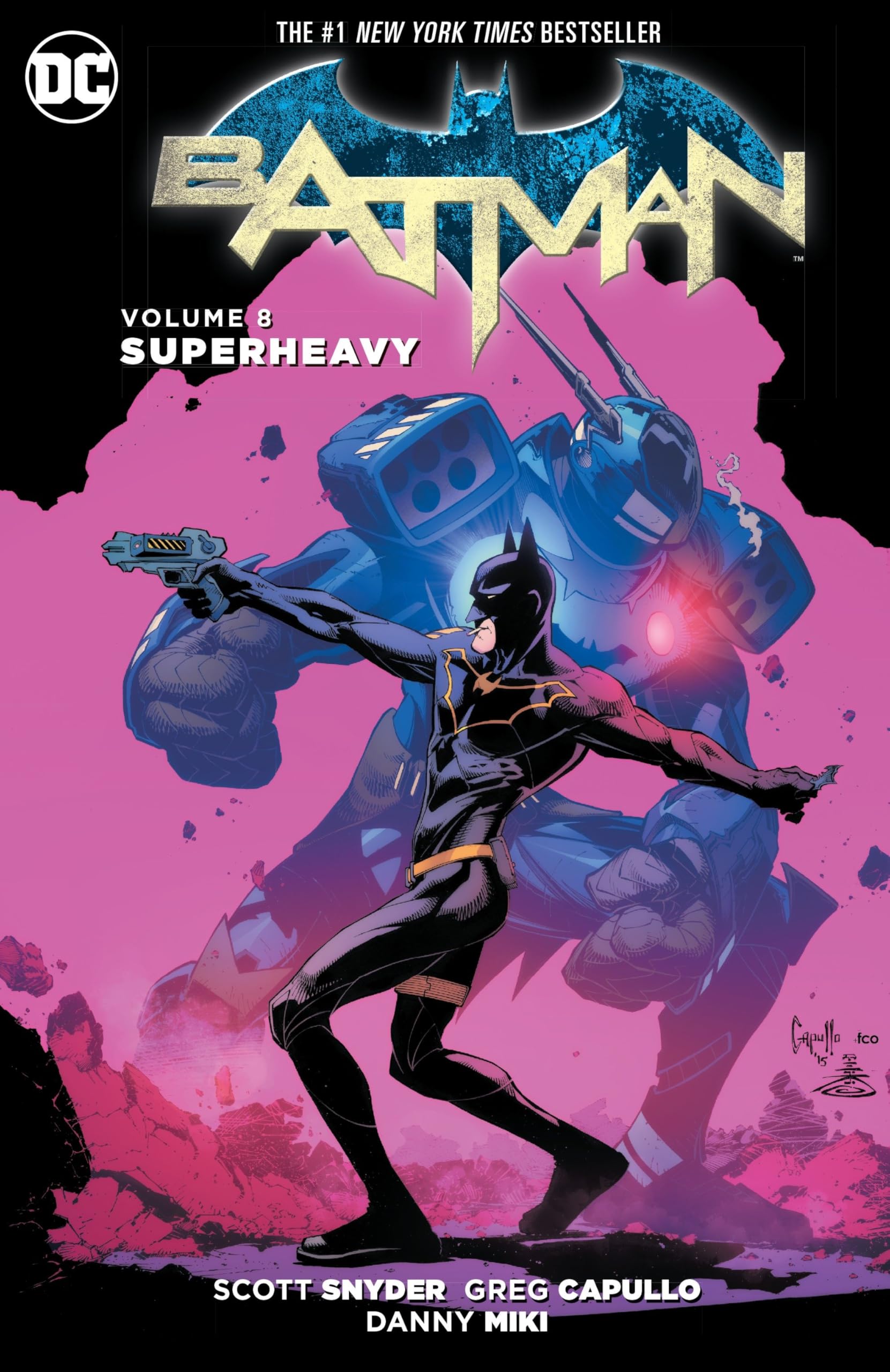 jaquette album Batman Vol. 8: Superheavy (The New 52)