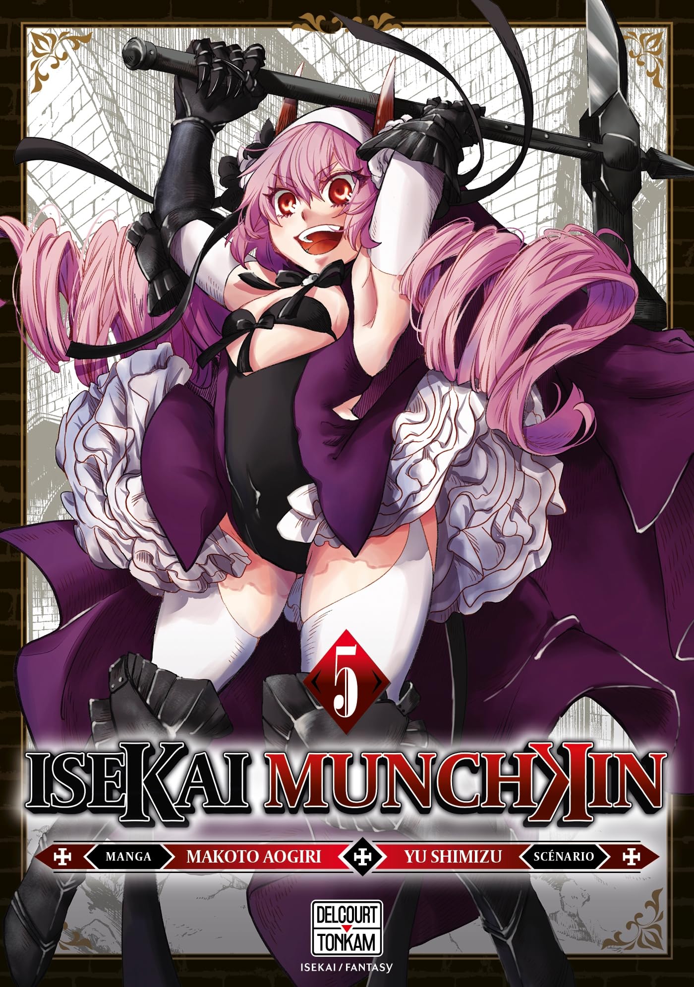 jaquette album Isekai Munchkin T05