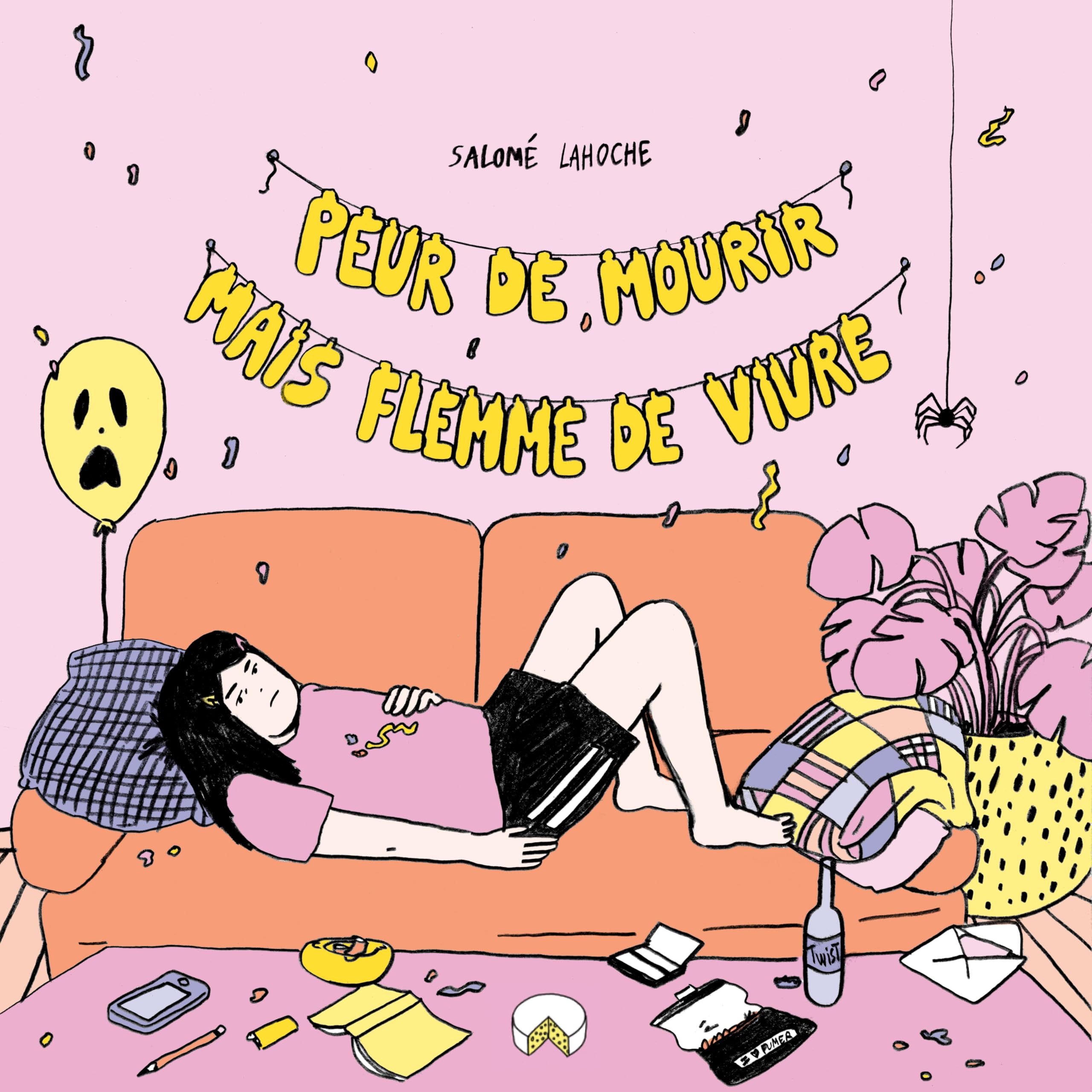 jaquette album Peur de mourir mais flemme de vivre