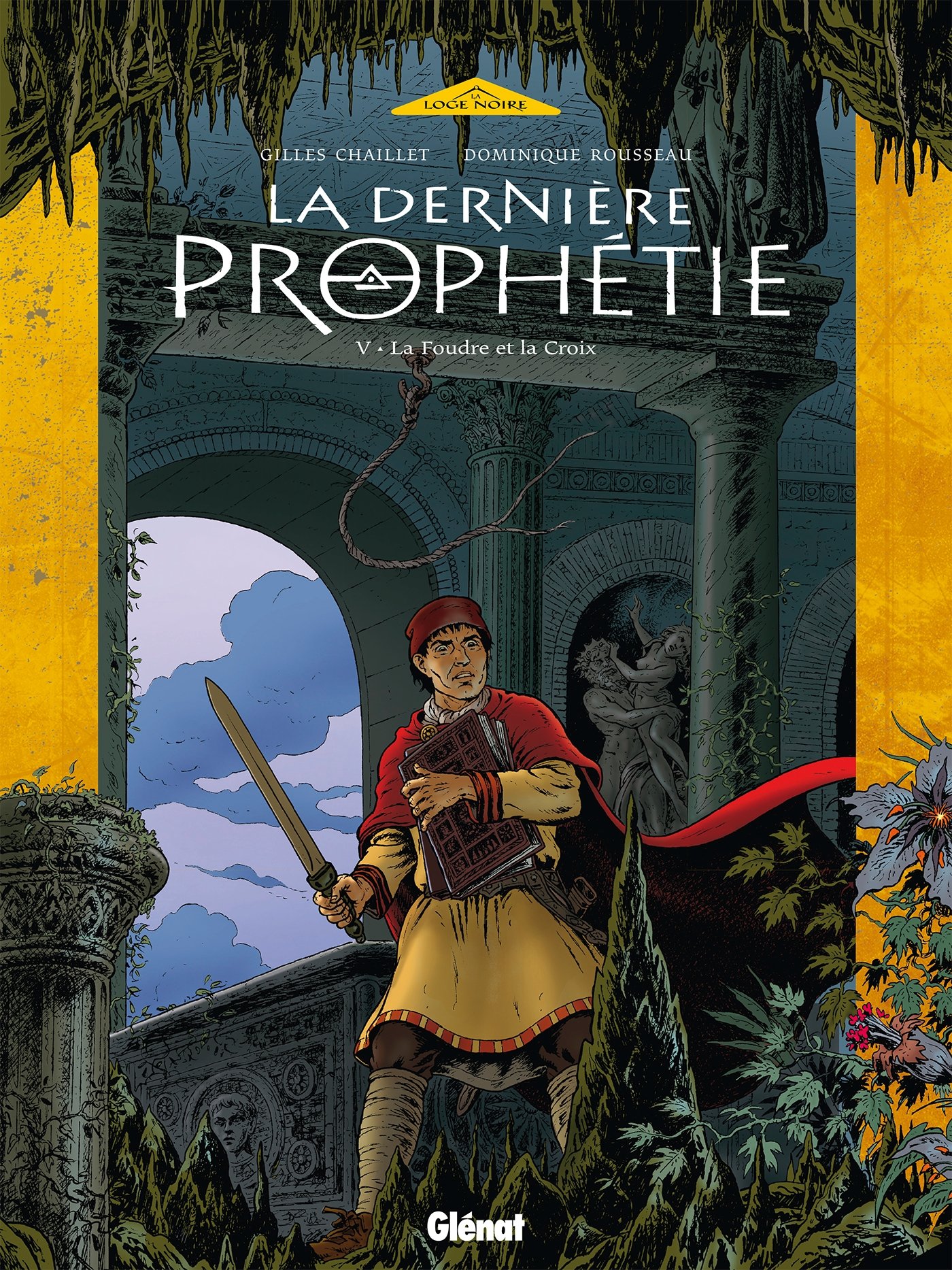 jaquette album La dernière prophétie, tome 5 : La foudre et la croix
