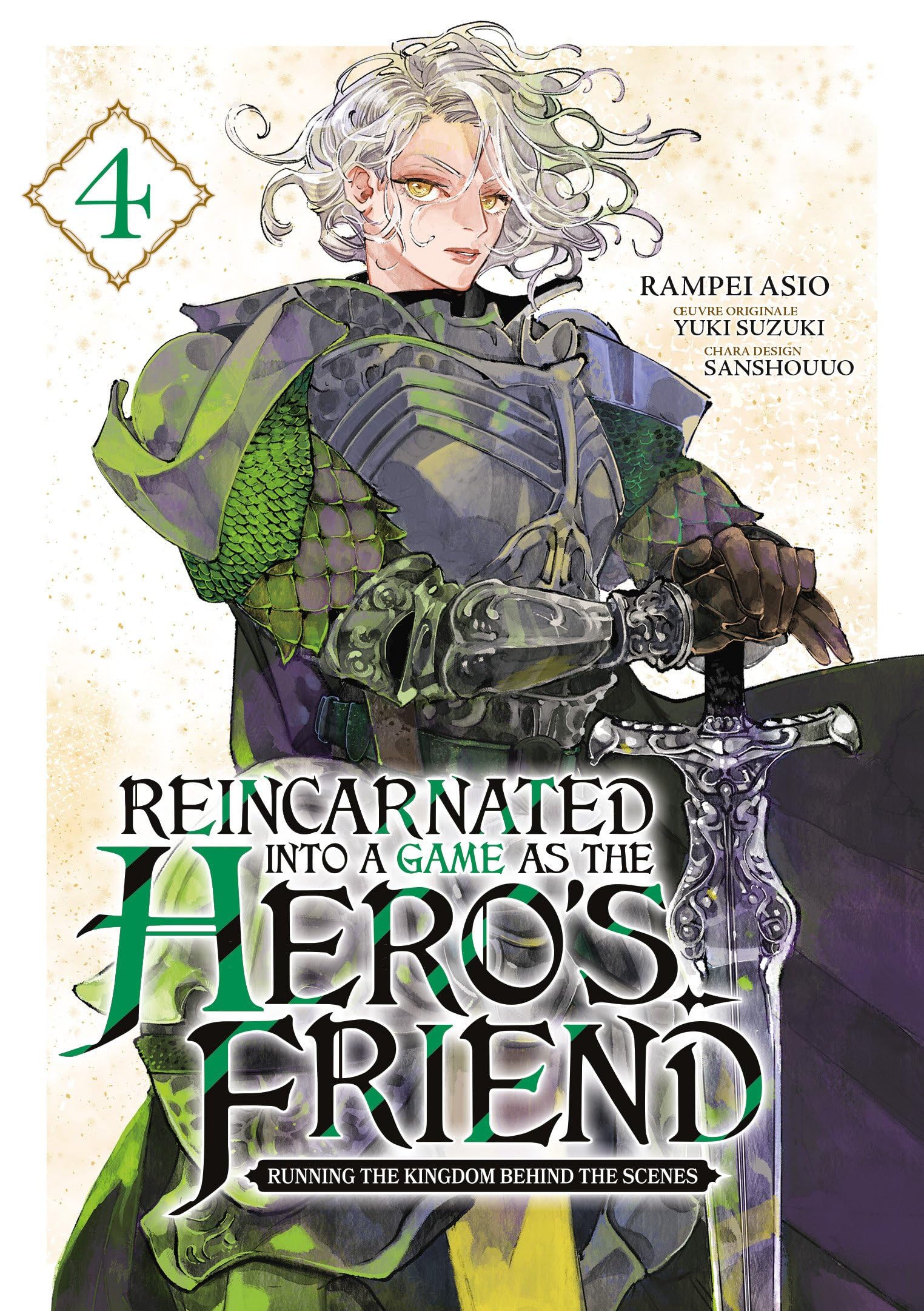 jaquette album Reincarnated Into a Game as the Hero's Friend - Tome 04