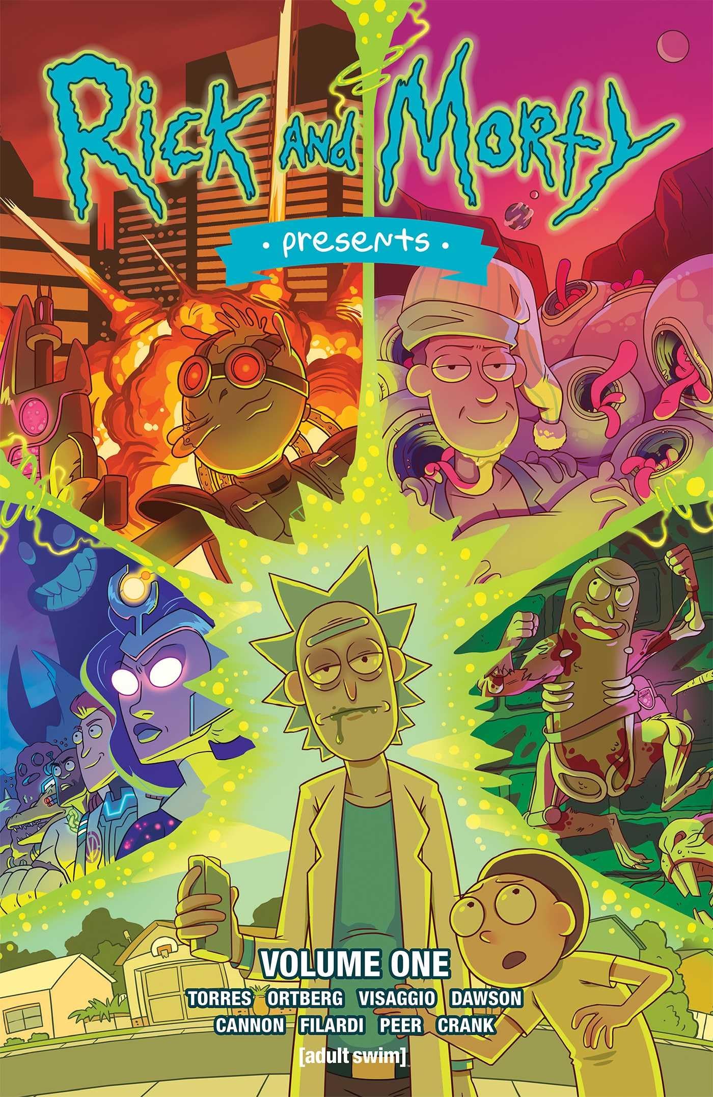 jaquette album Rick and Morty Presents