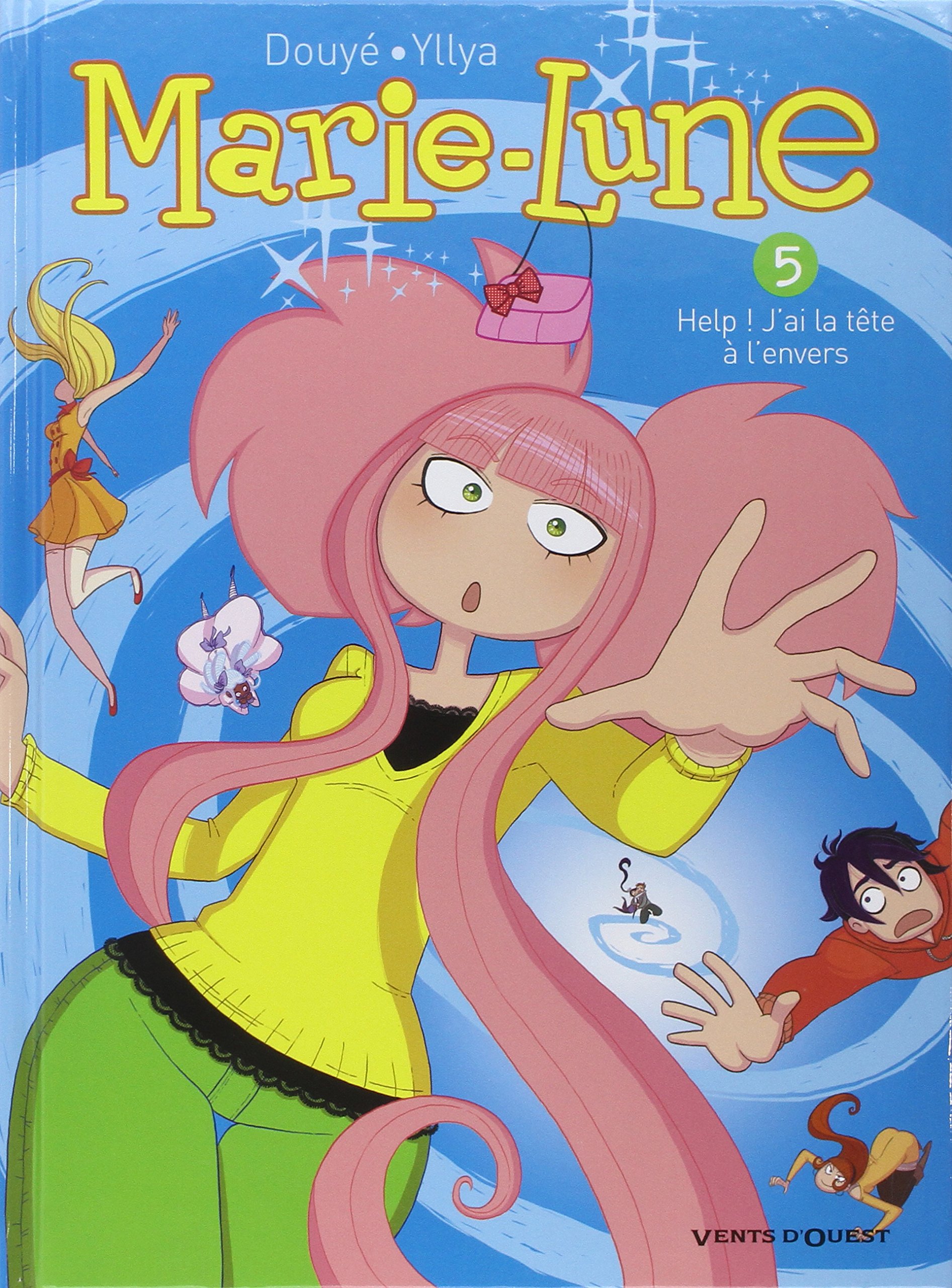 jaquette album Marie-Lune - Tome 05 : Help ! J'ai la tête à l'envers