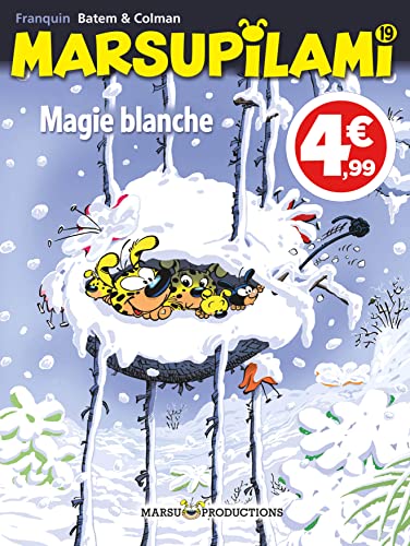 jaquette album Marsupilami Tome 19 - Magie Blanche