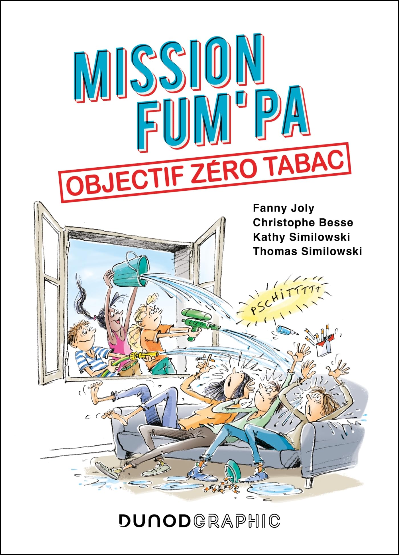 jaquette album Mission FUM'PA : objectif zéro tabac