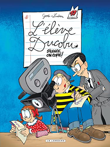 jaquette album L'élève Ducobu Tome 17 - Silence, On Copie !