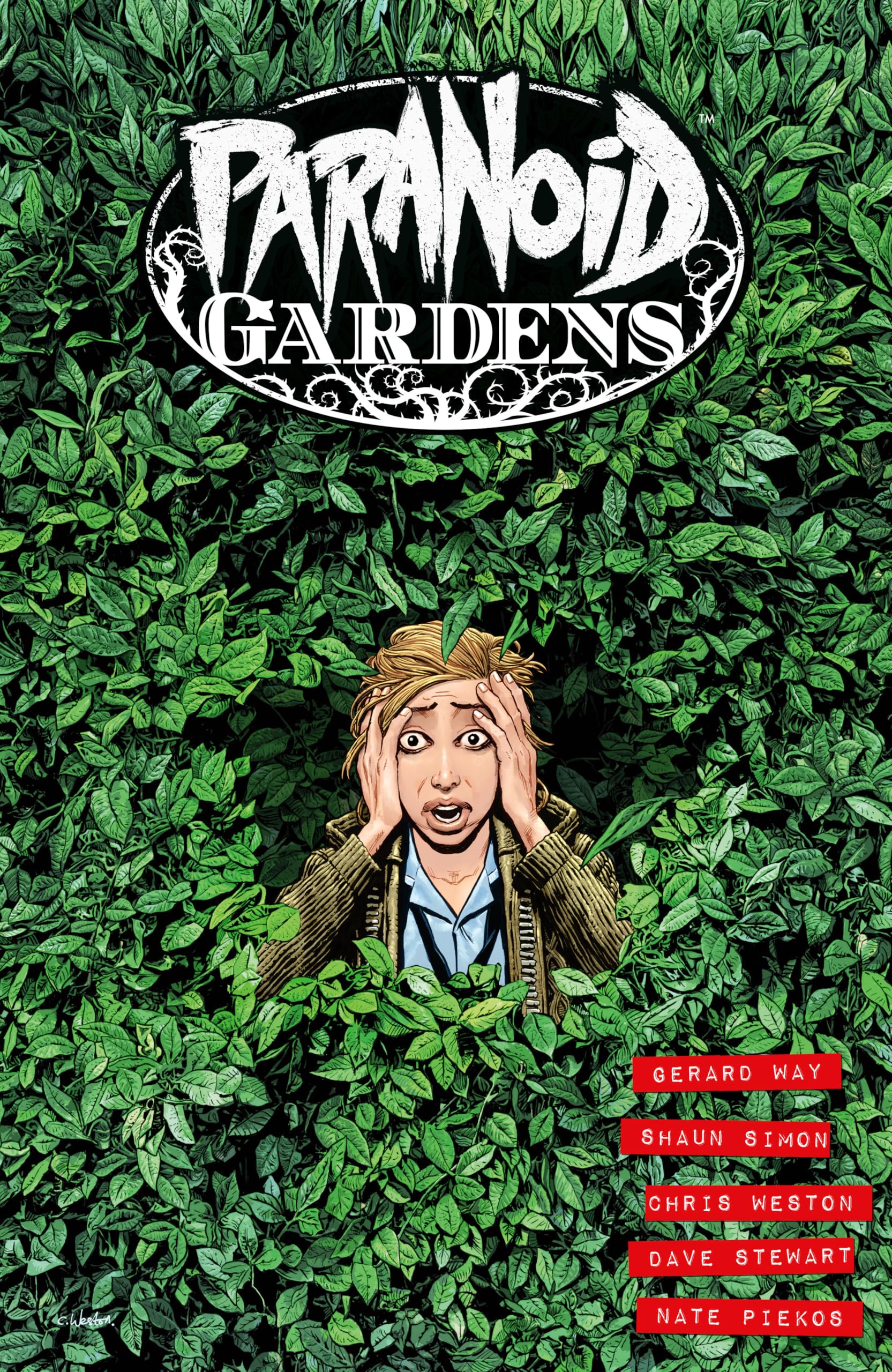 jaquette album Paranoid Gardens