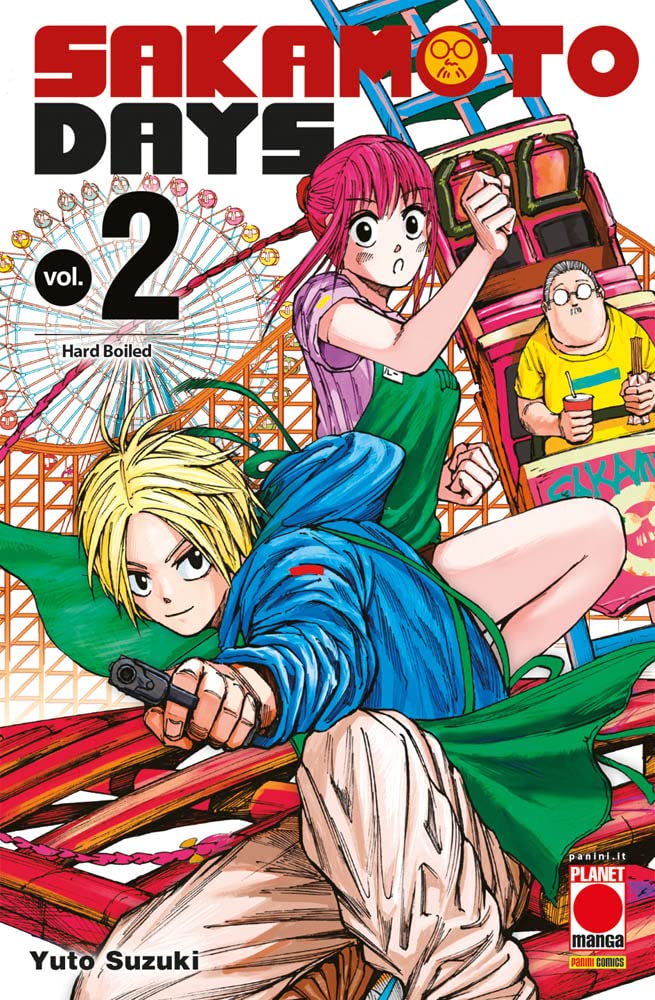 jaquette album Sakamoto days. Hard boiled (Vol. 2)