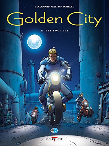 jaquette album Golden City Tome 11 - Les Fugitifs