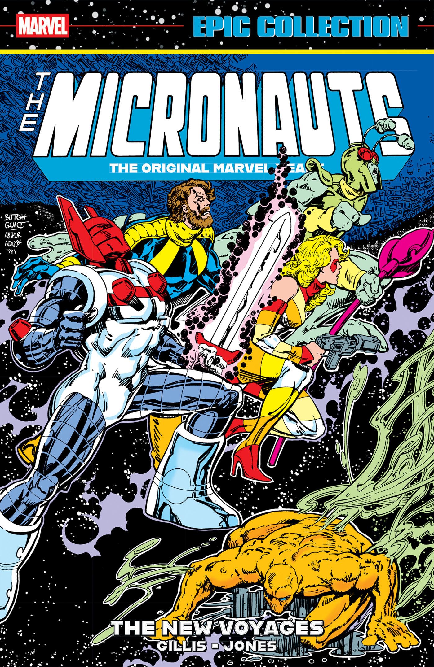 jaquette album Micronauts Epic Collection: The Original Marvel Years - The New Voyages