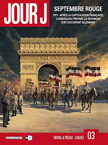 jaquette album Jour J Tome 3 - Septembre Rouge