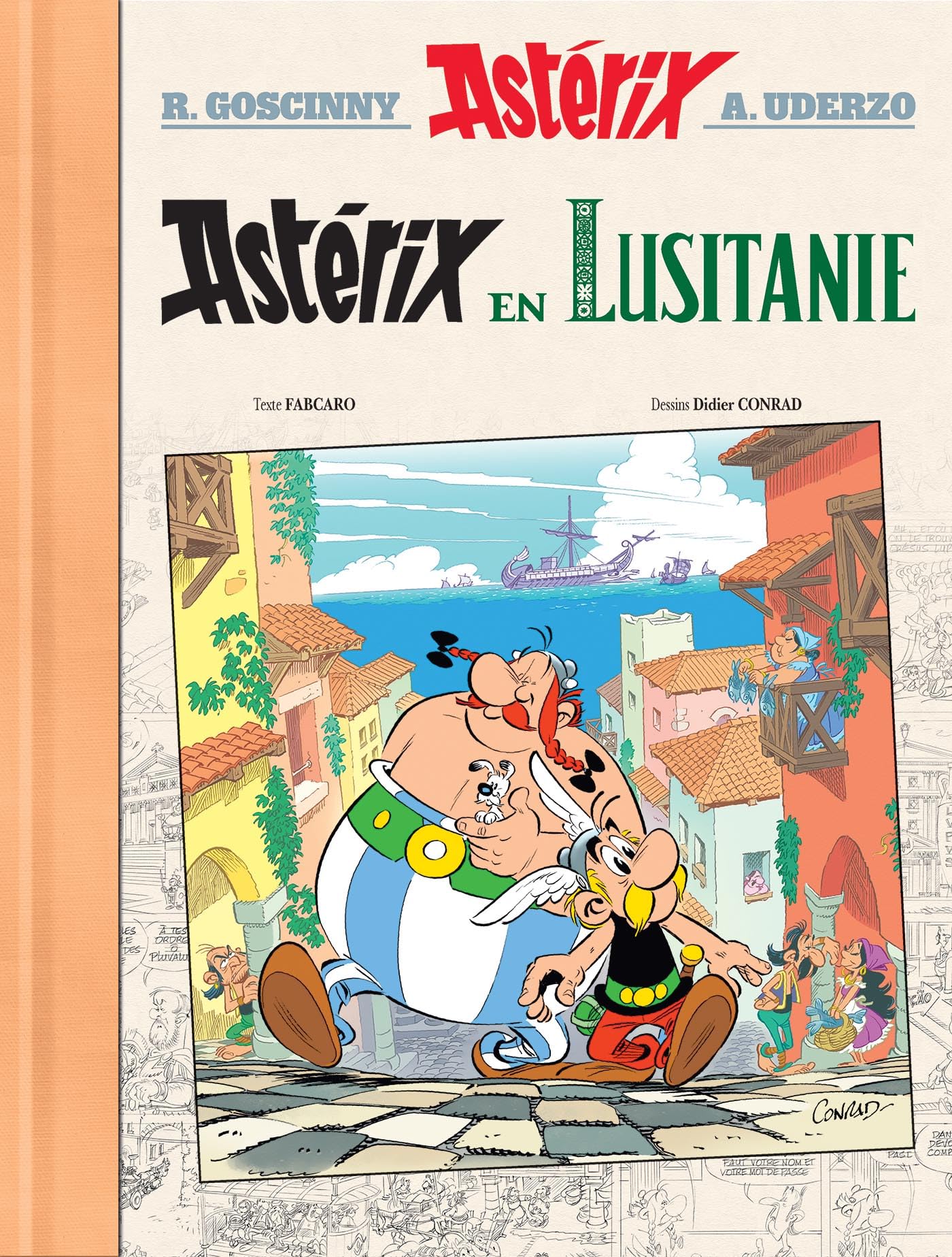 jaquette album ASTERIX Tome 41 - Edition Luxe - Astérix en Lusitanie