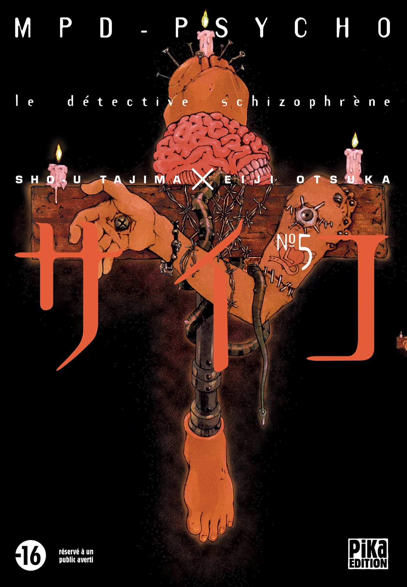 jaquette livre MPD Psycho T05: Le détective schizophrène