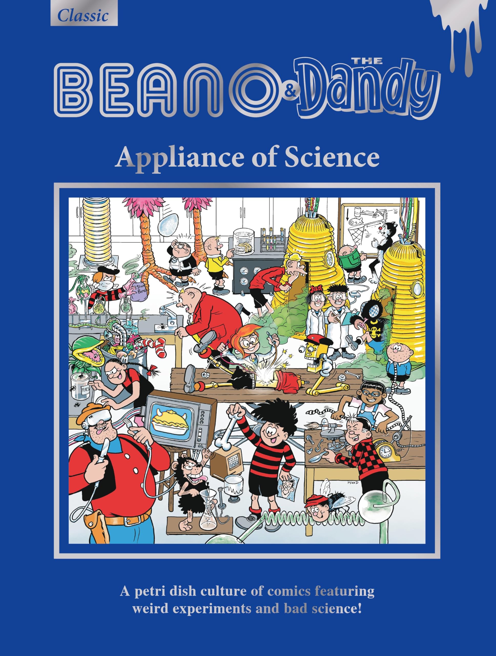 jaquette livre Beano & Dandy Gift Book 2025