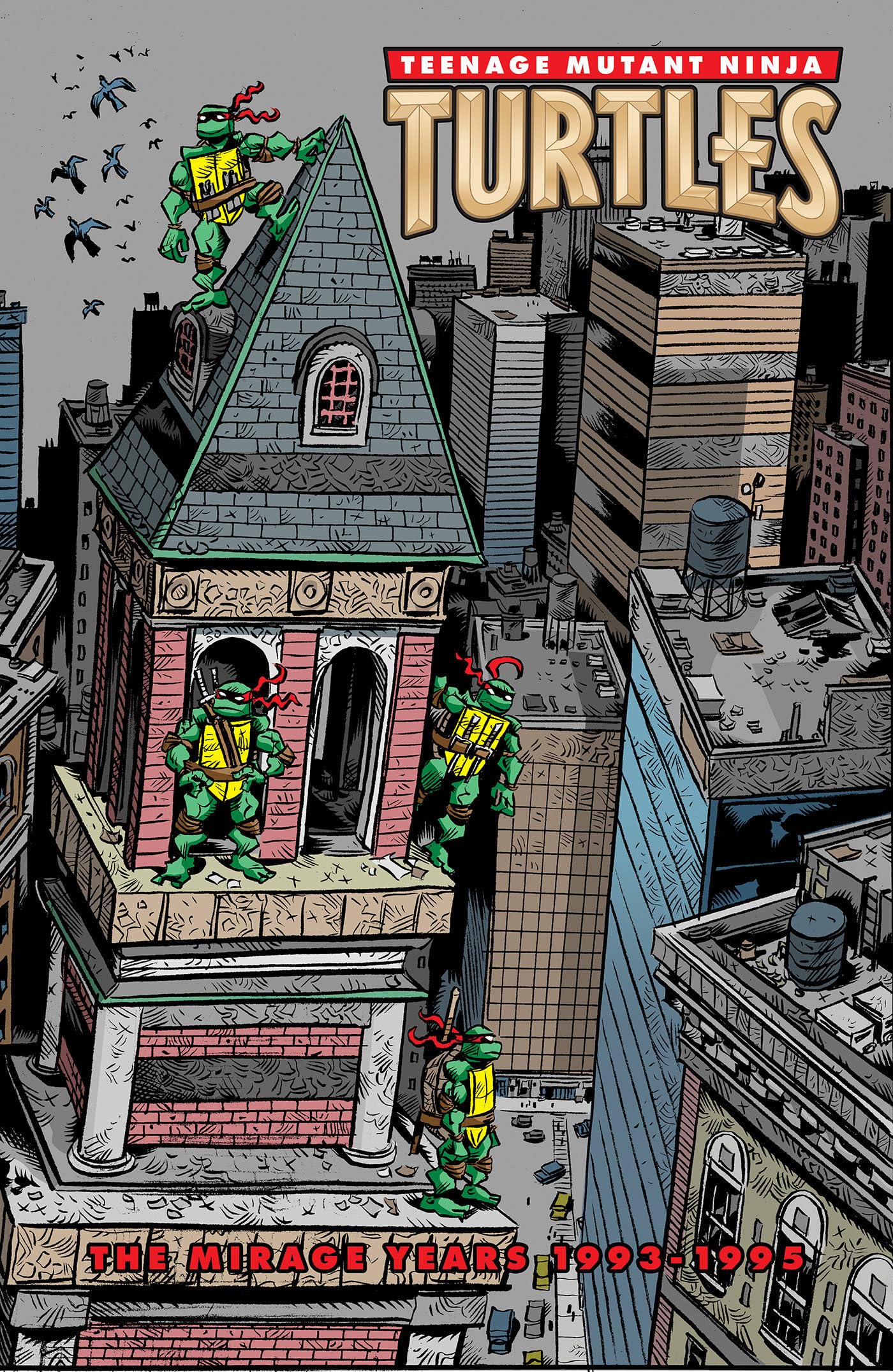 jaquette album Teenage Mutant Ninja Turtles: The Mirage Years (1993–1995)