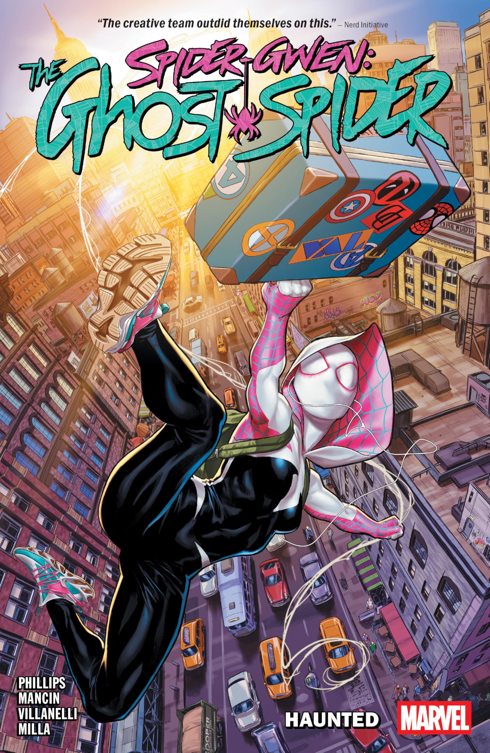 jaquette album SPIDER-GWEN: THE GHOST-SPIDER VOL. 1 - HAUNTED