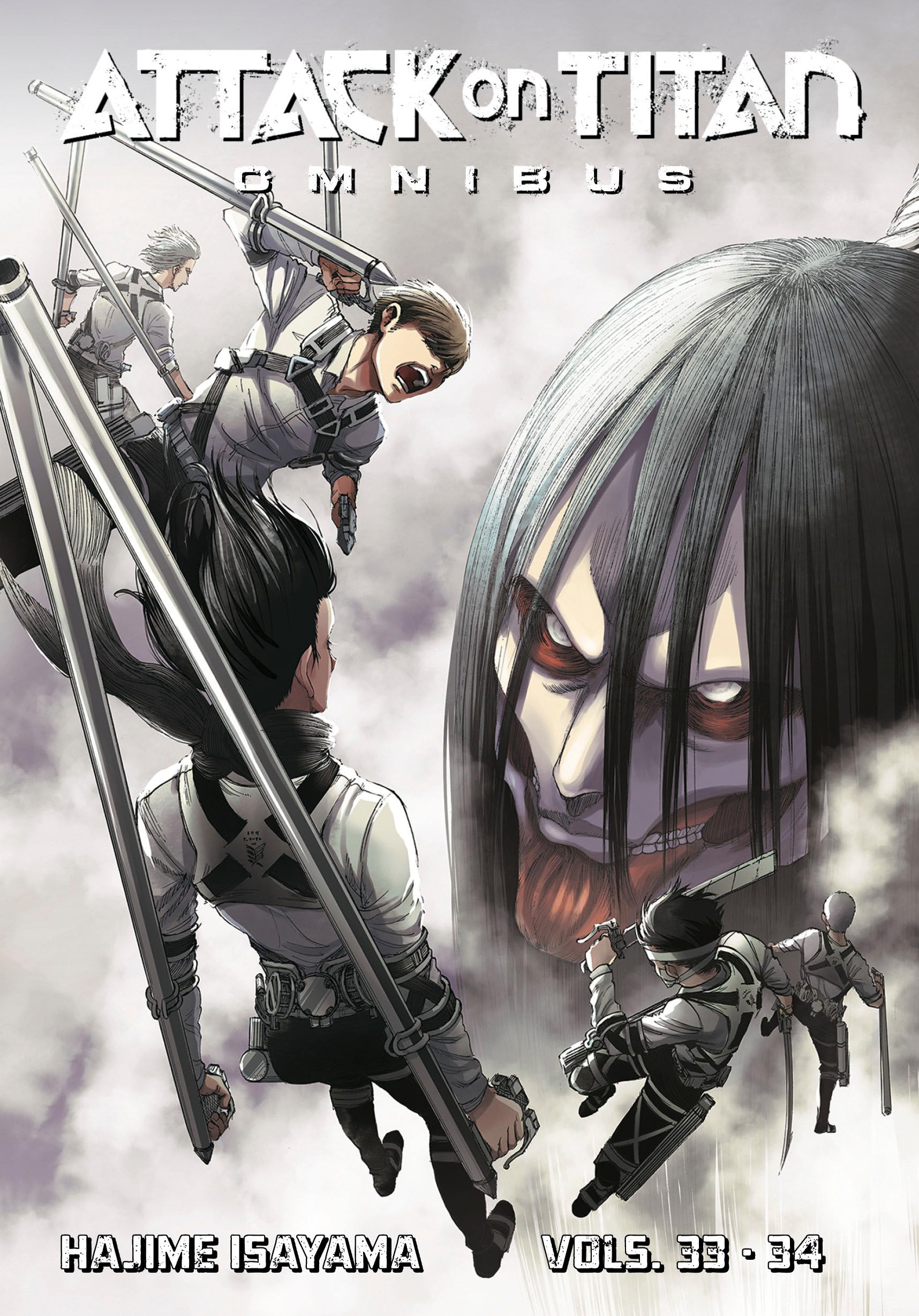 jaquette album Attack on Titan Omnibus 12 (Vol. 33-34)