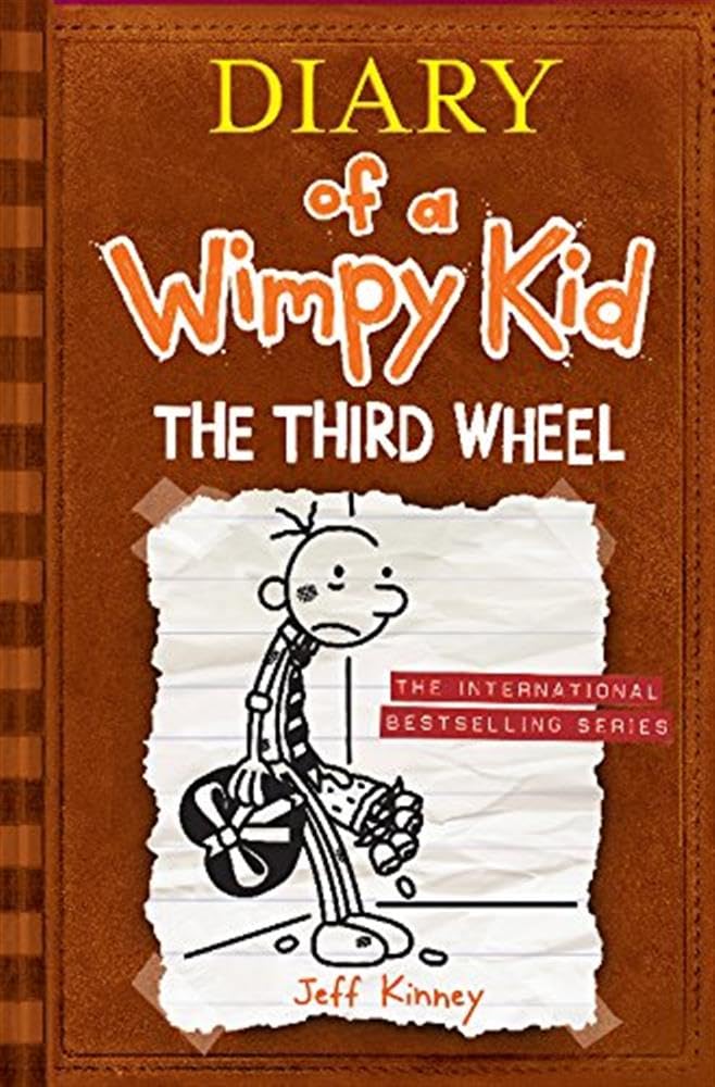 jaquette album Diary of a Wimpy Kid # 7: The Third Wheel
