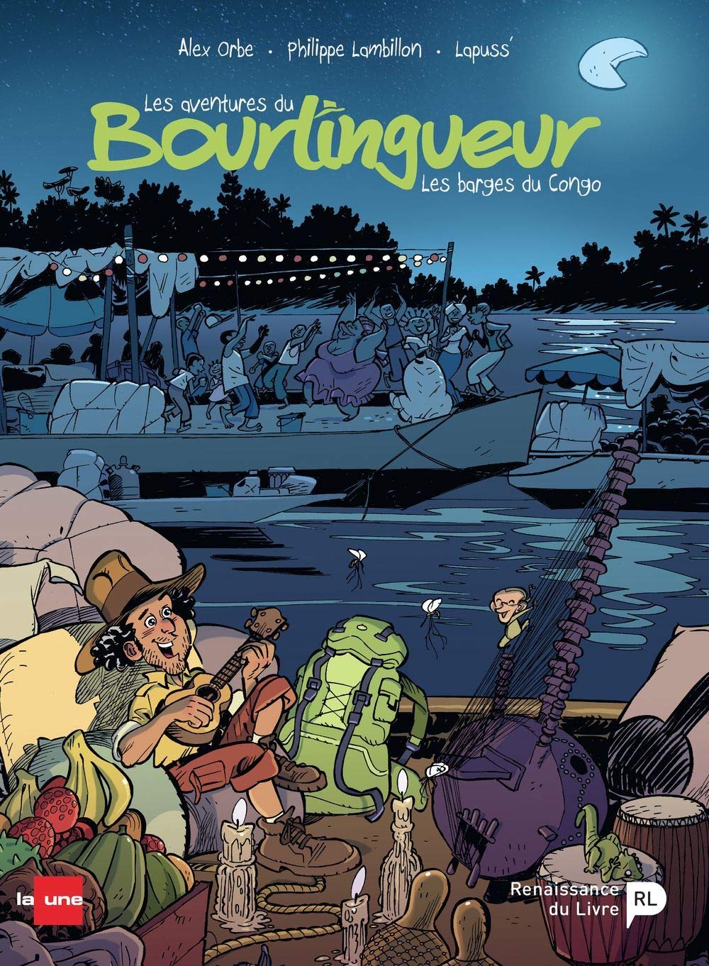 jaquette album Les aventures du bourlingueur, Tome 2 :
