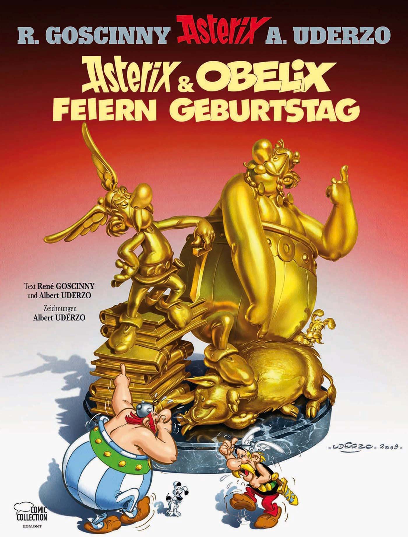 jaquette album Asterix in German: Asterix 50