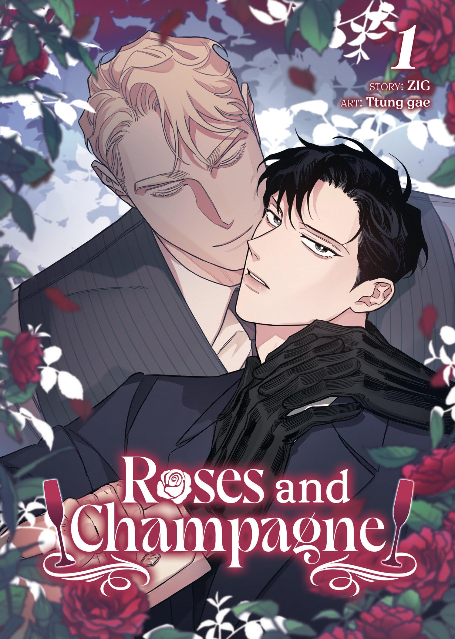 jaquette album Roses and Champagne (Comic) Vol. 1