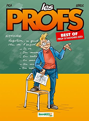 jaquette album Les Profs Best Of - Polochon, Prof D'histoire-Géo