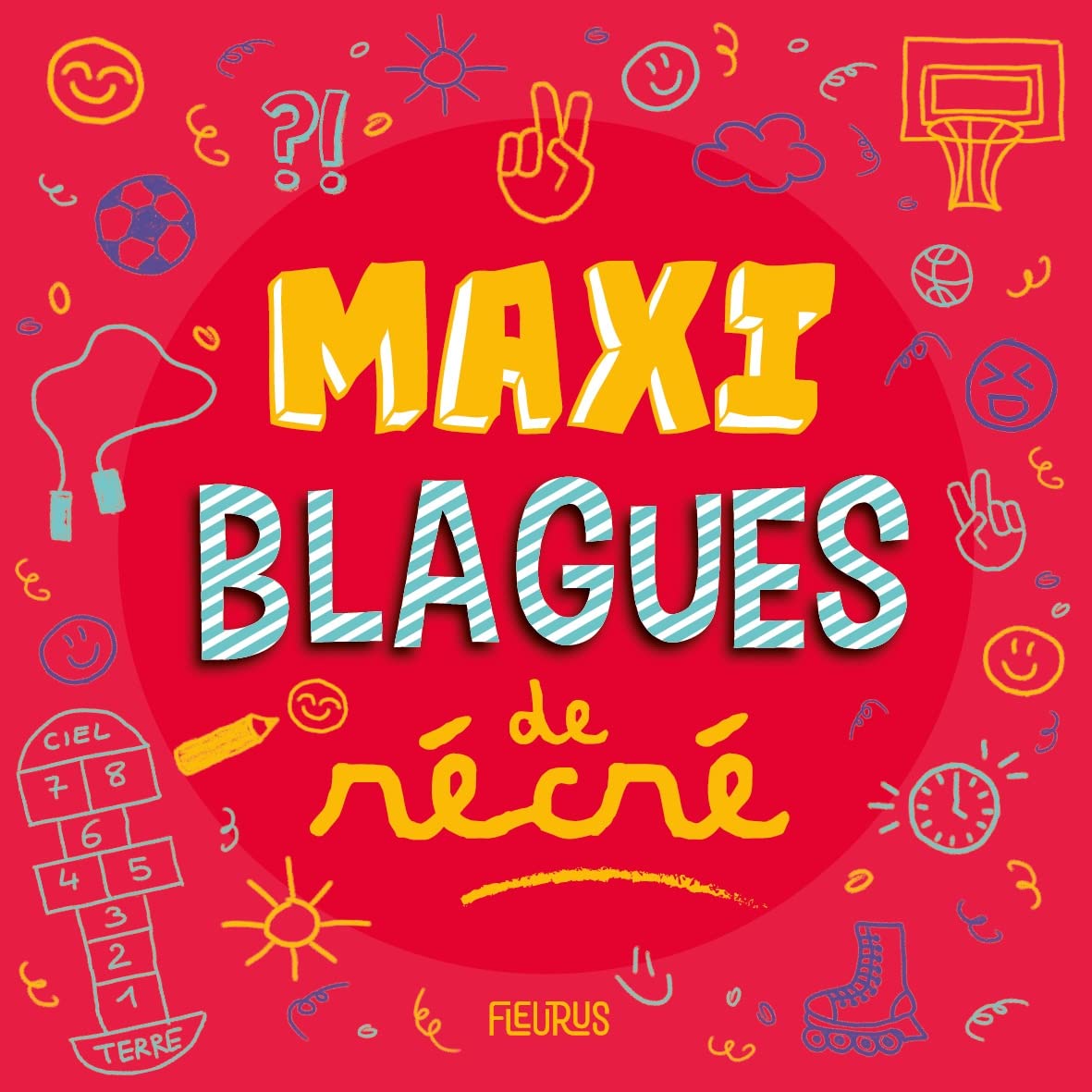 jaquette livre Maxi blagues de cour de récré